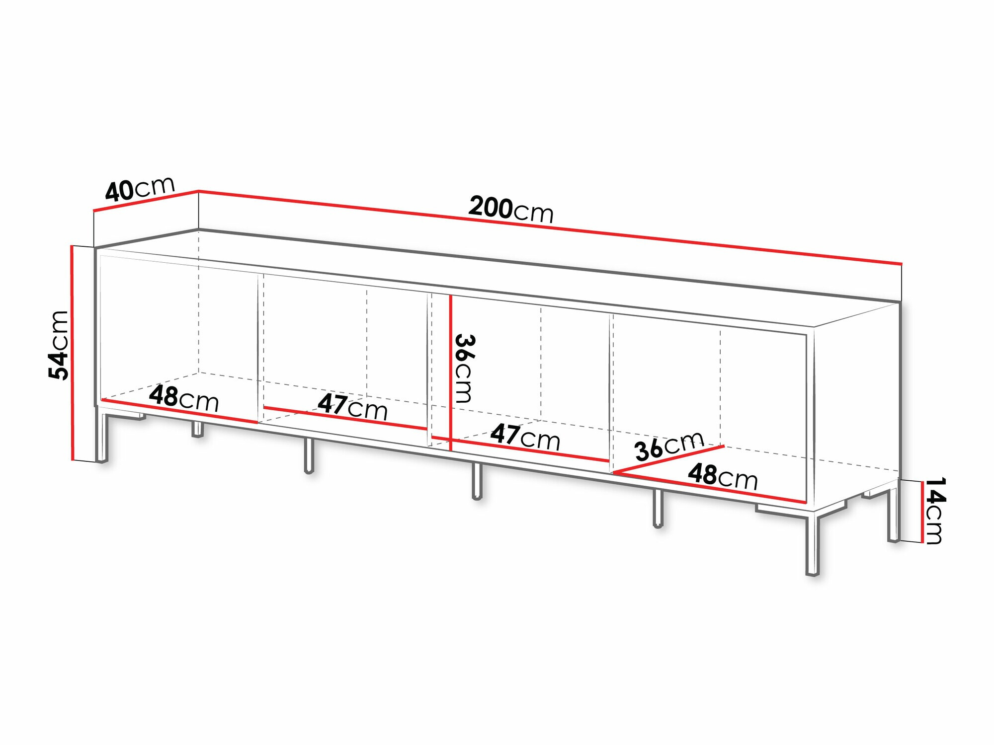TV-állvány Etrfelu 106