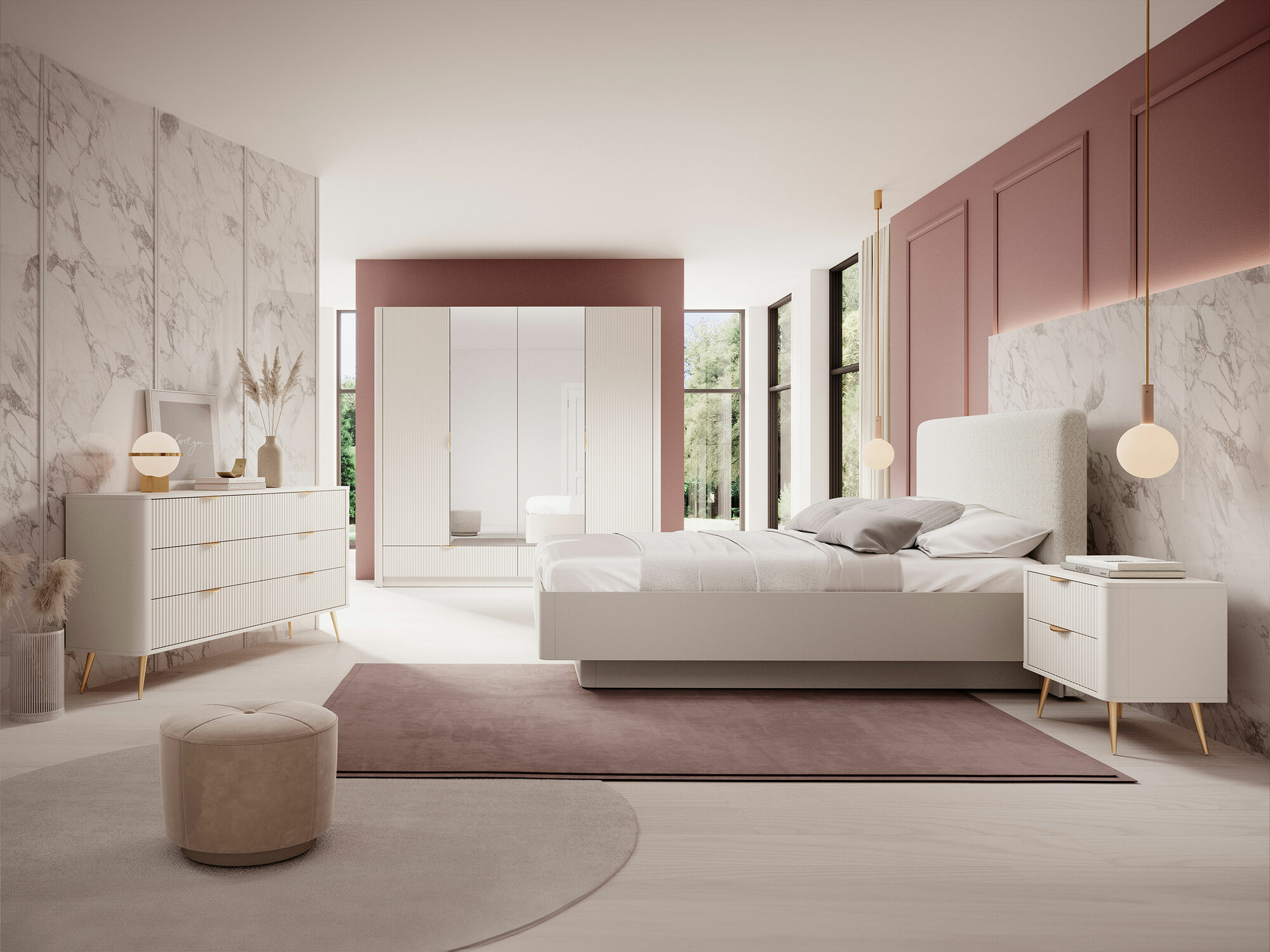 Hálószoba garnitúra Versoe 114