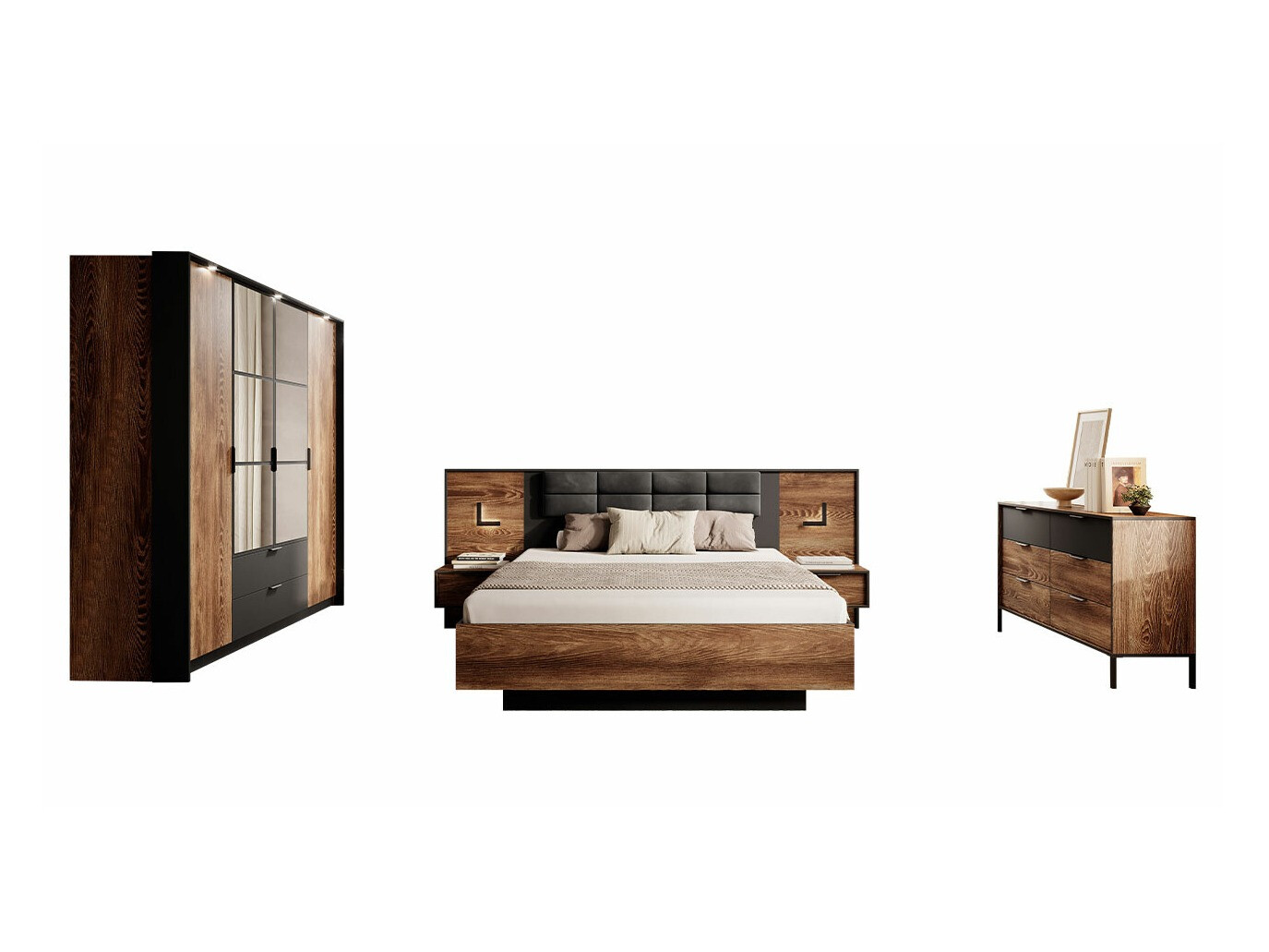 Hálószoba garnitúra Flodale 106