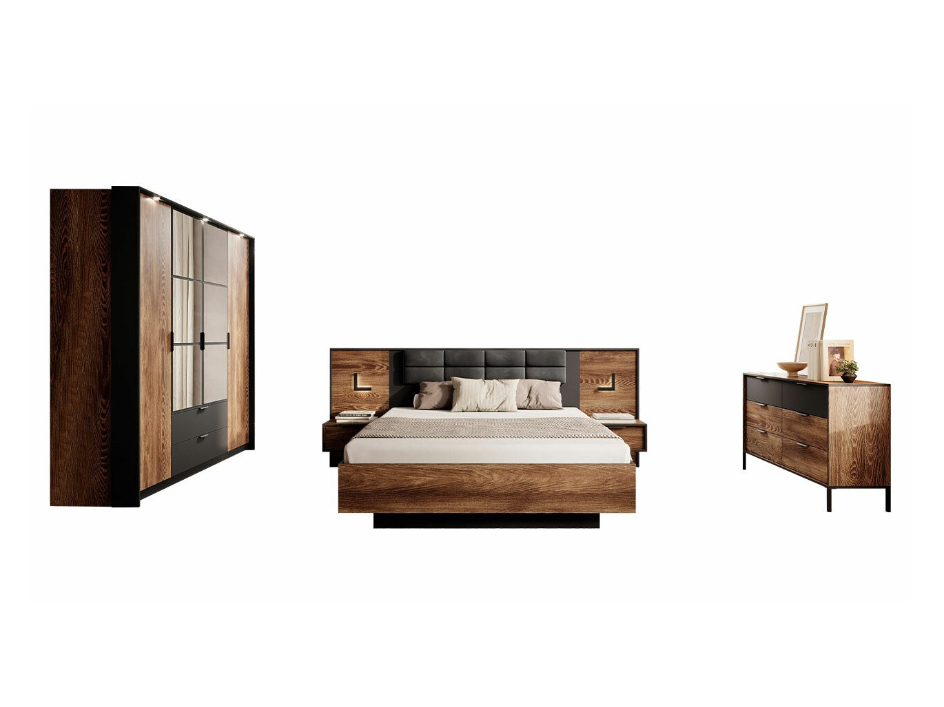 Hálószoba garnitúra Flodale 106