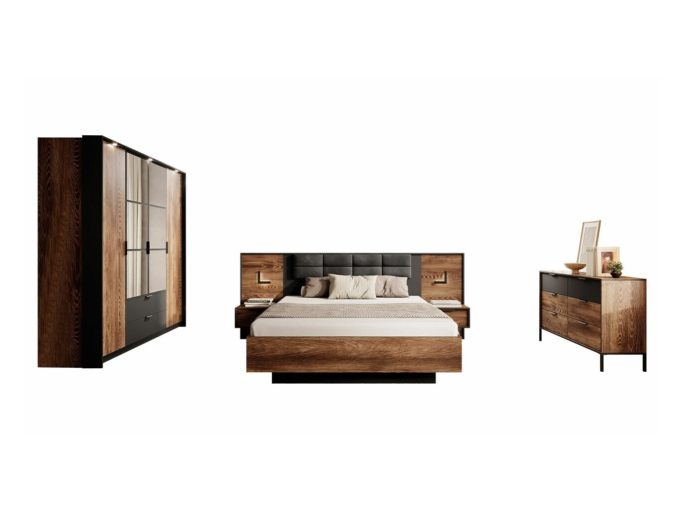 Hálószoba garnitúra Flodale 106