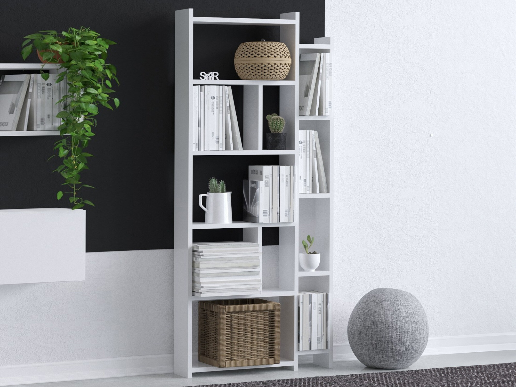 Könyvespolc Kailua 2349