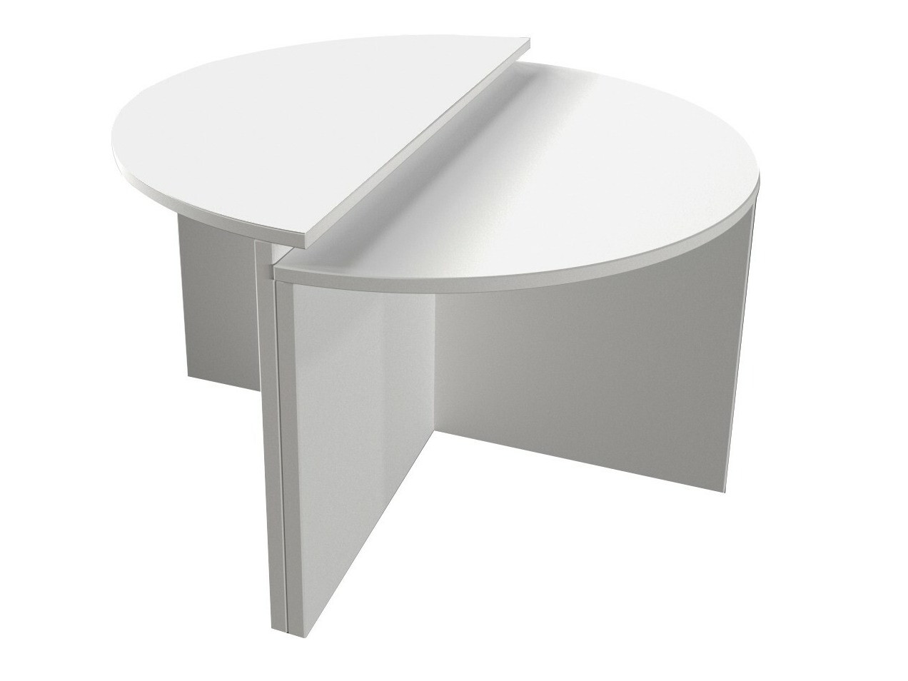 Dohányzóasztal szett Kailua 2581 (Fehér)