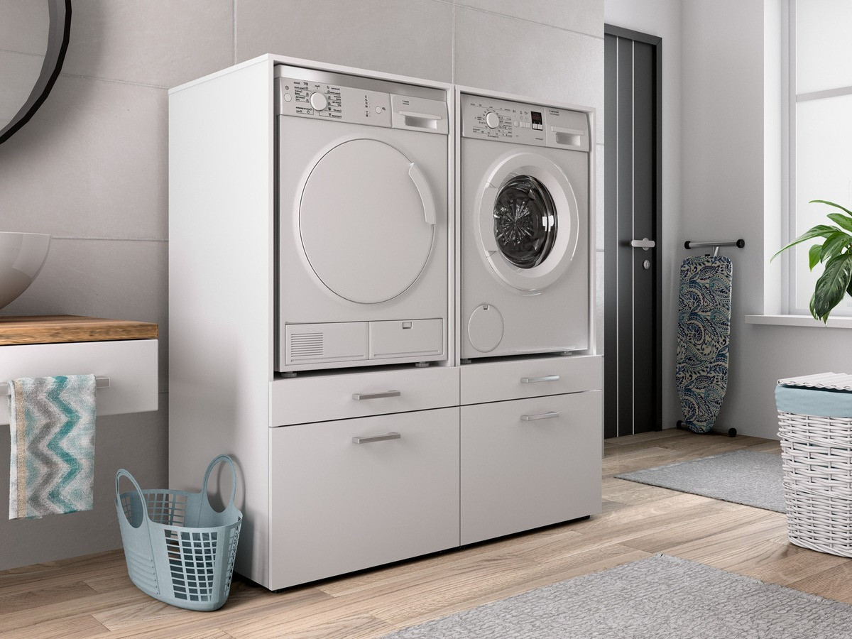 Fürdőszoba polc Novdele 102 (Fehér)