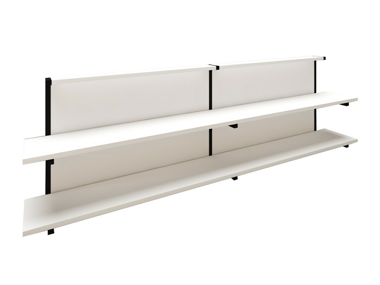 Könyvespolc Kailua 2367 (Fehér)