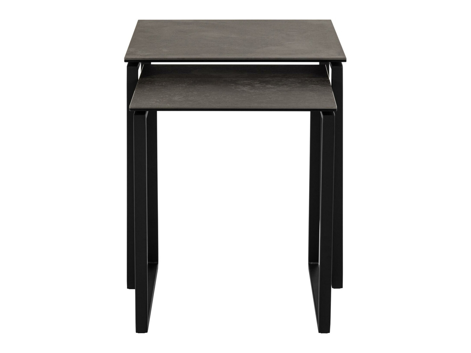 Oldalsó asztalok szett Norsica 873 (Fekete)