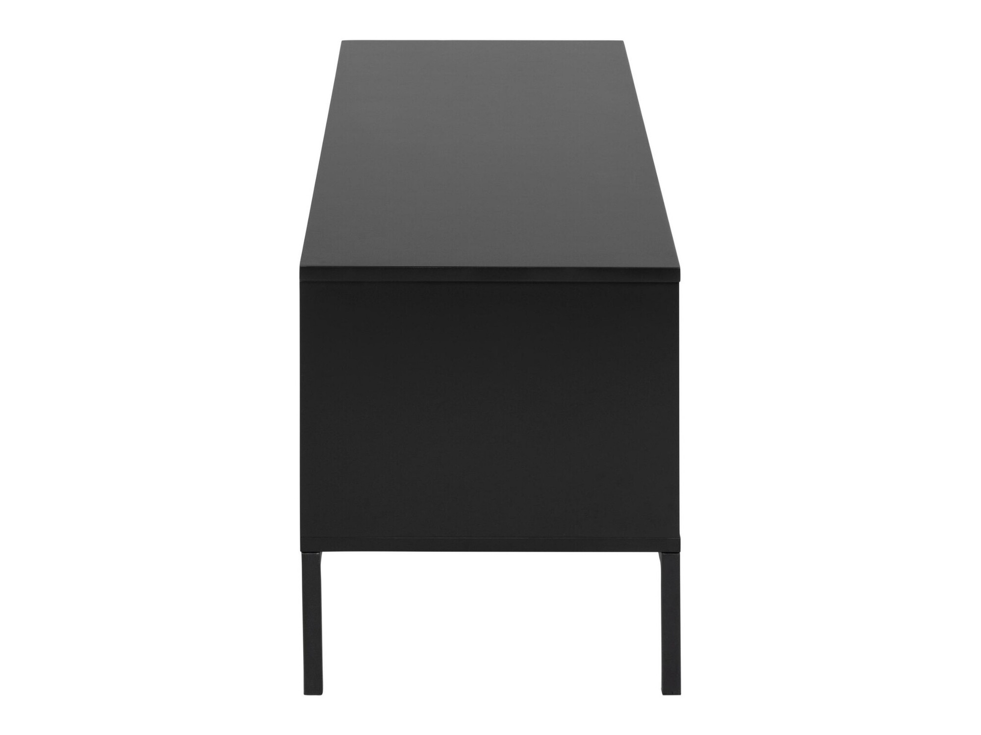 TV-állvány Norsica Sevferi 122 (Fekete hamu + Fekete)