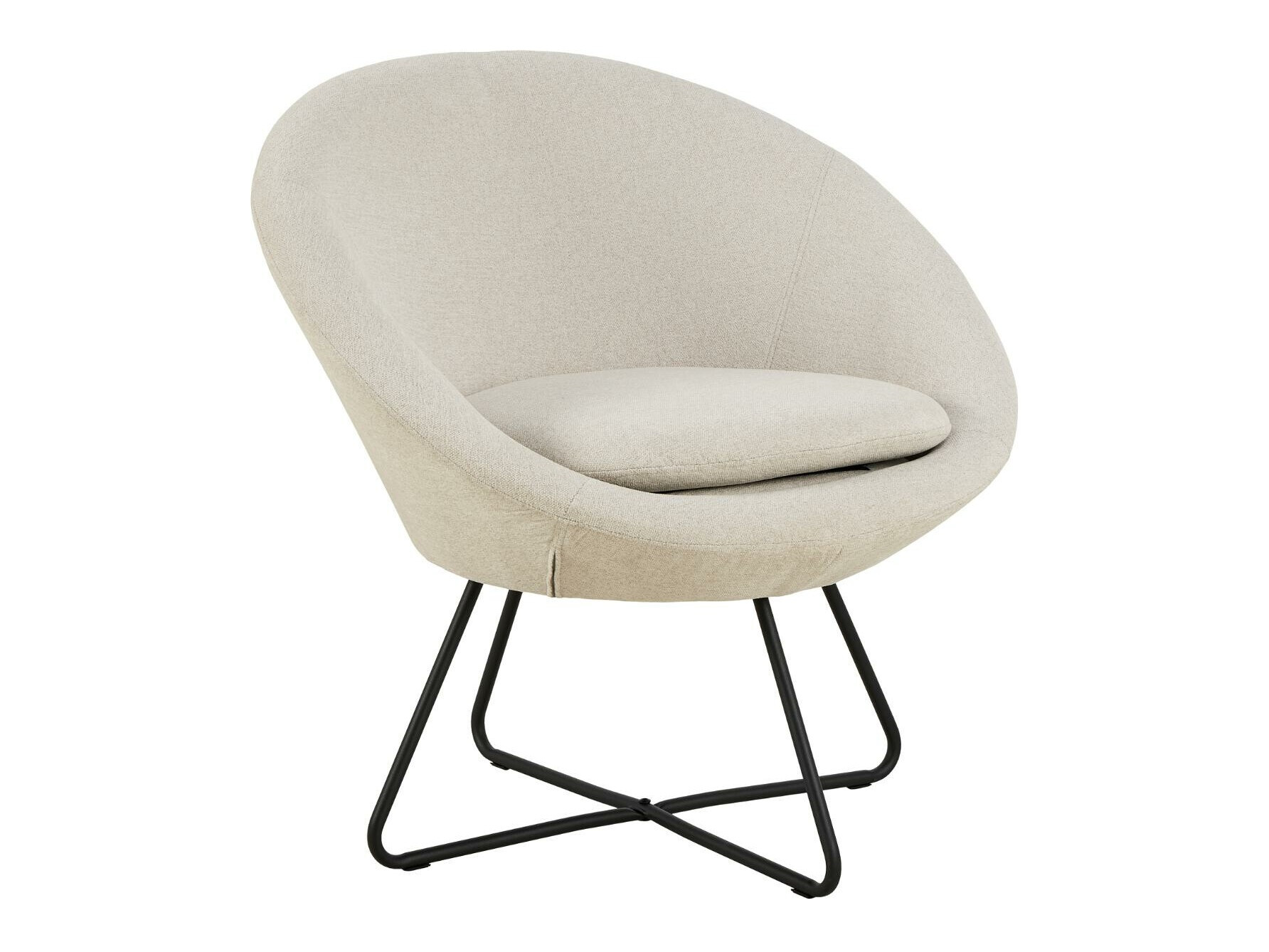 Fotel Norsica 245 (Bézs + Fekete)