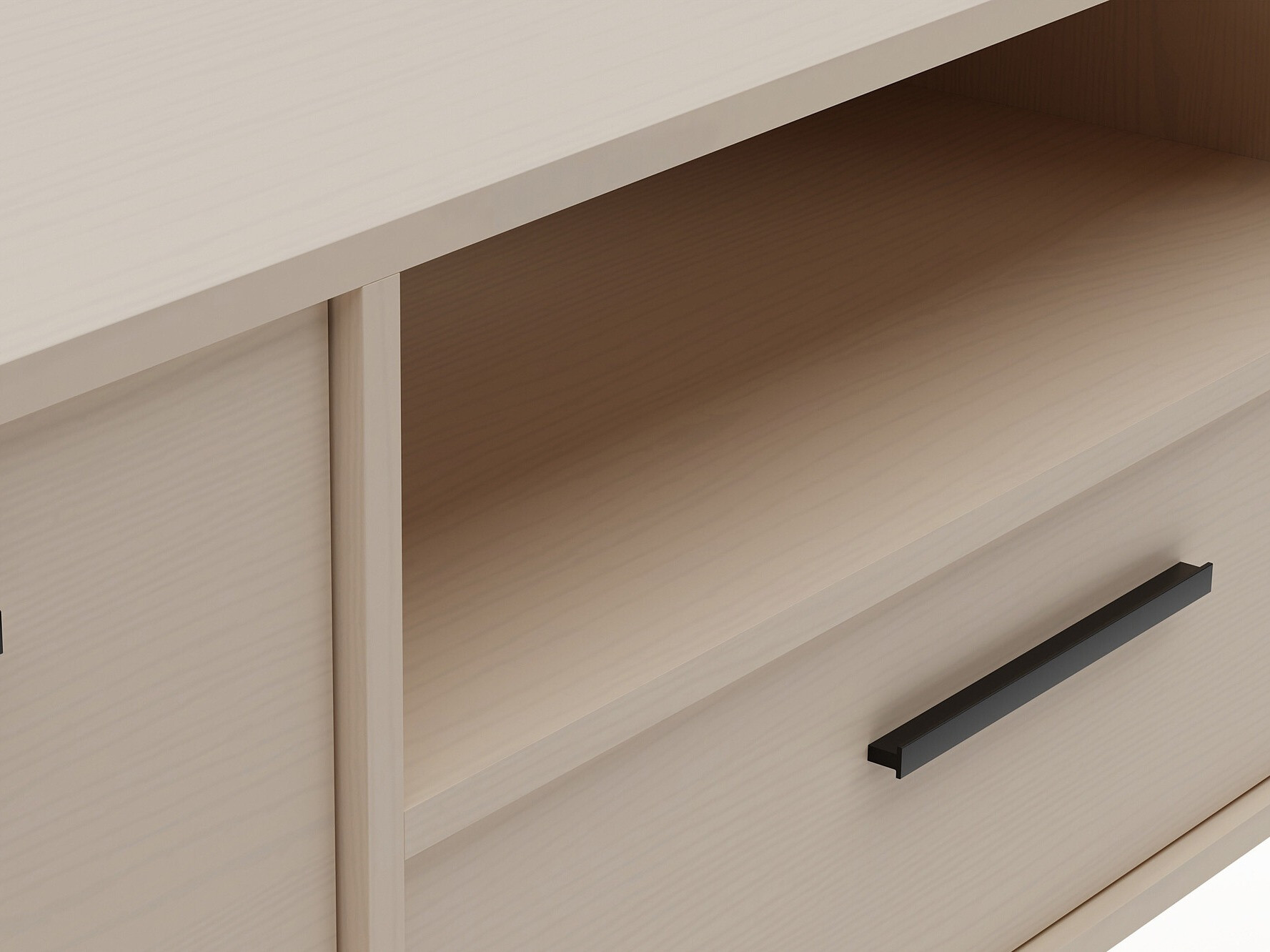 TV-állvány Mansfield 105 (Világosbarna)