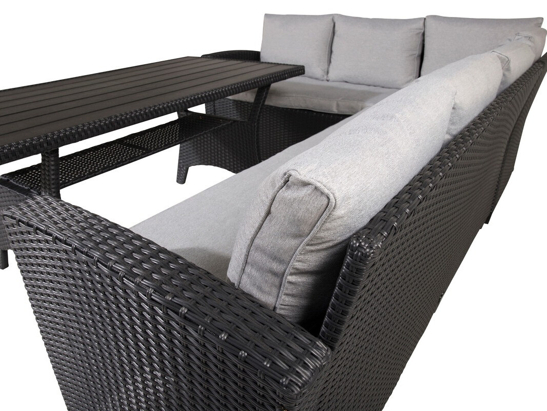 Kerti bútor Dallas 4628 (Sötétszürke + Világosszürke)