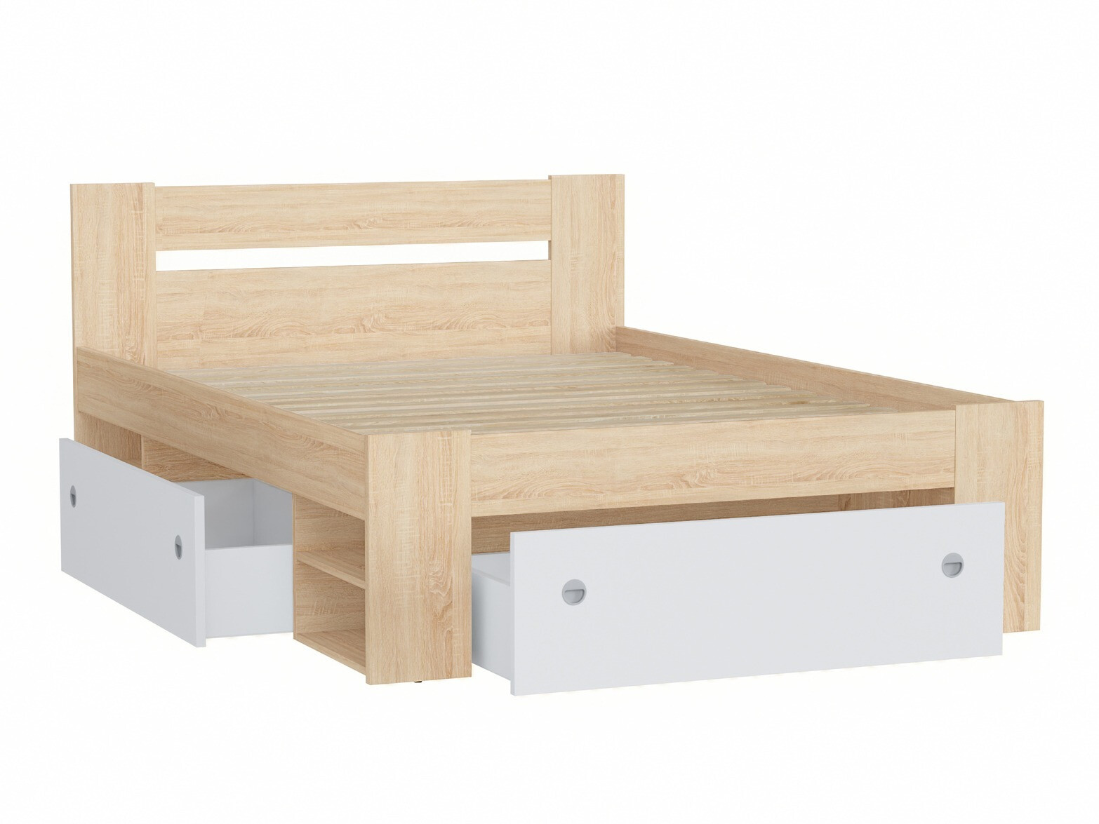 Ágy Novsore 128 (Sonoma tölgy)