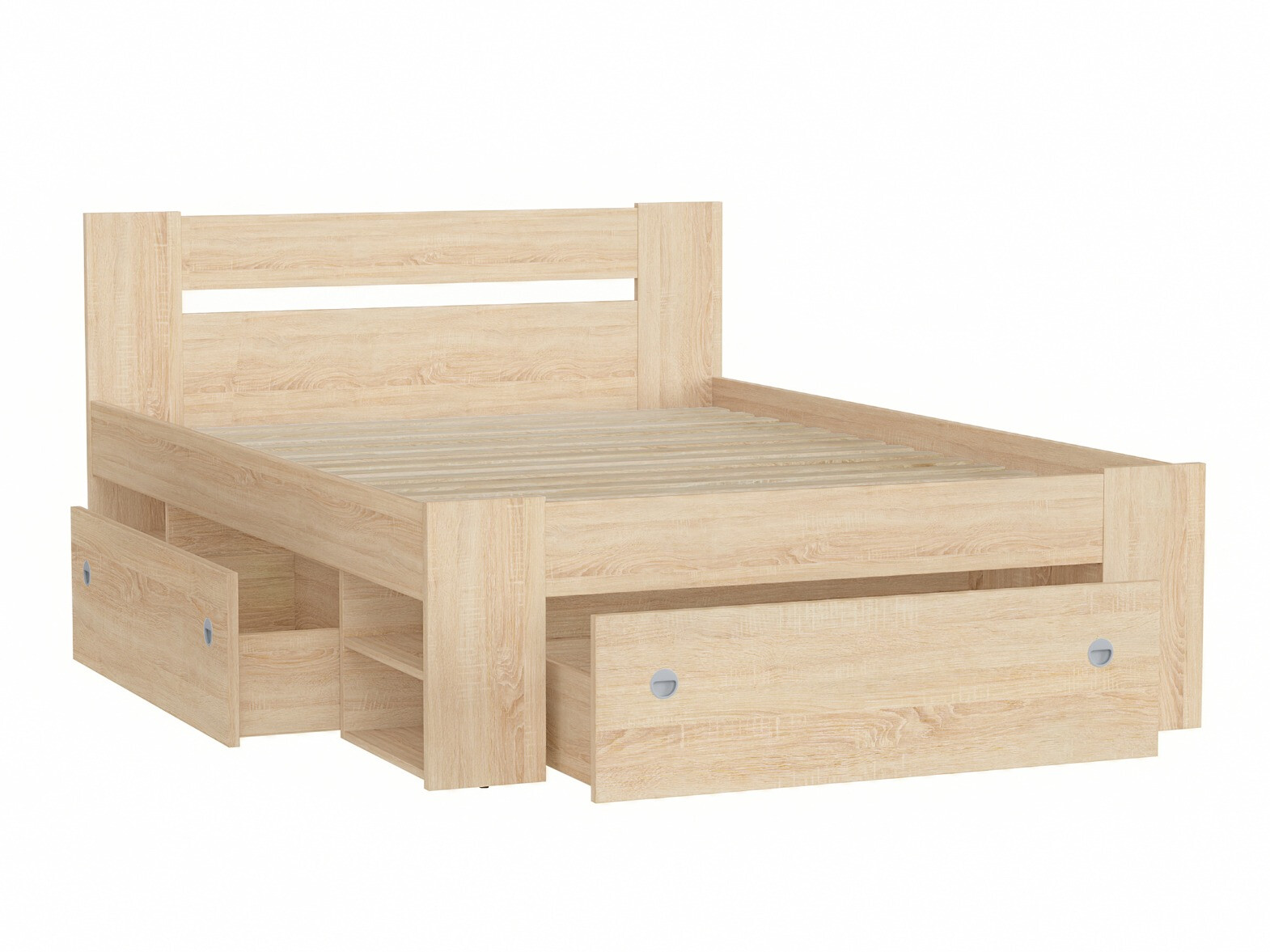 Ágy Novsore 128 (Sonoma tölgy)