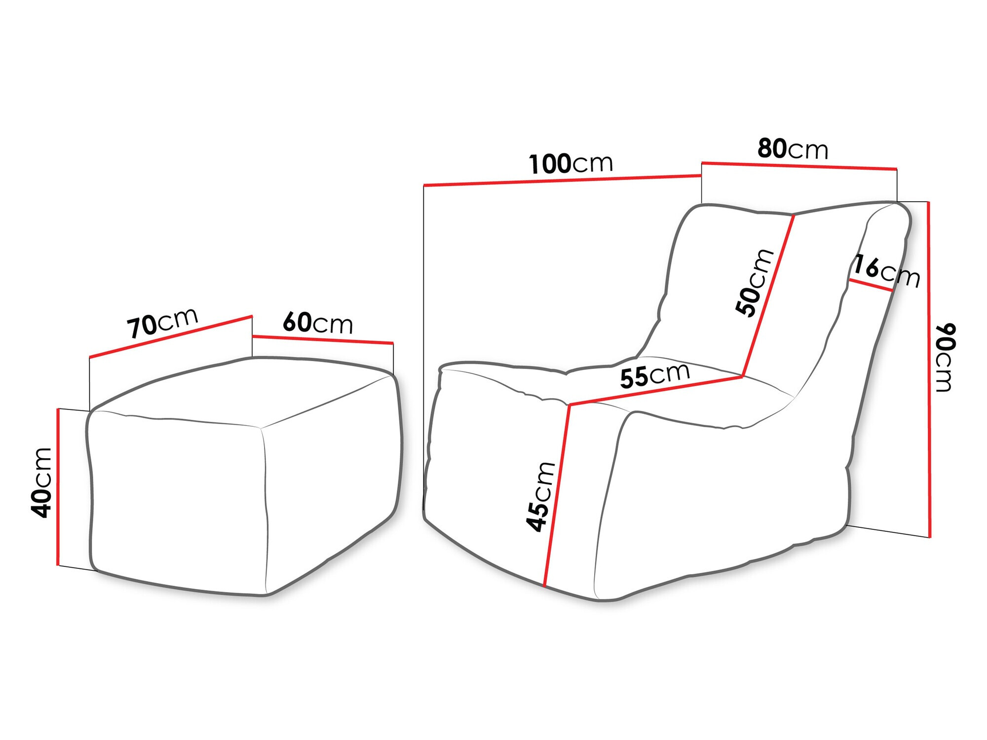 Babzsák Passeral II (Poso 100)