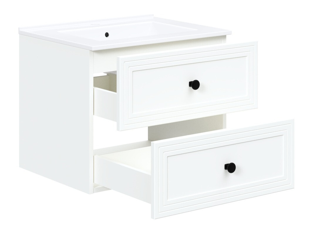 Fürdőszobai garnitúra Fiovele 105 (Fehér)