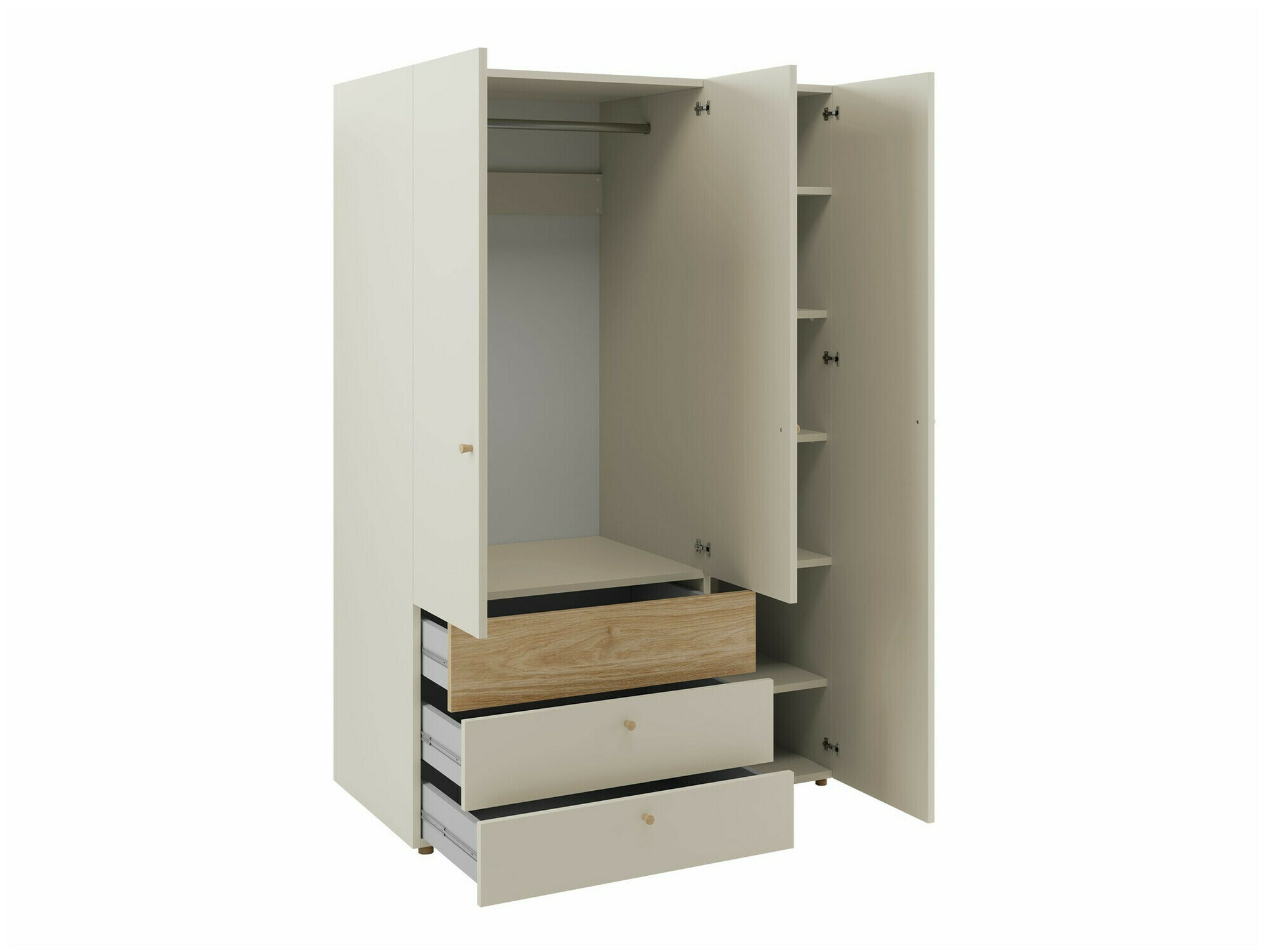 Gyerekszoba garnitúra Domcali 116 (Szürke + Tölgy)