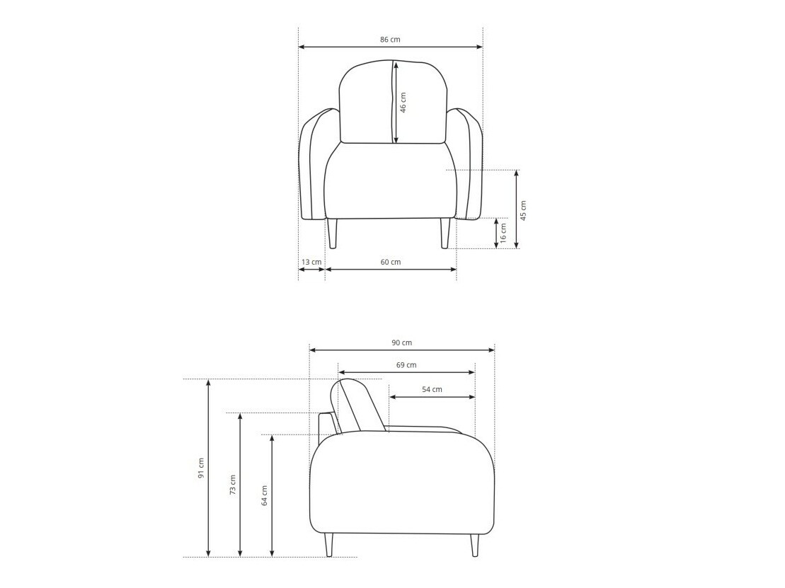 Fotel Kingston 155 (Elma 07)