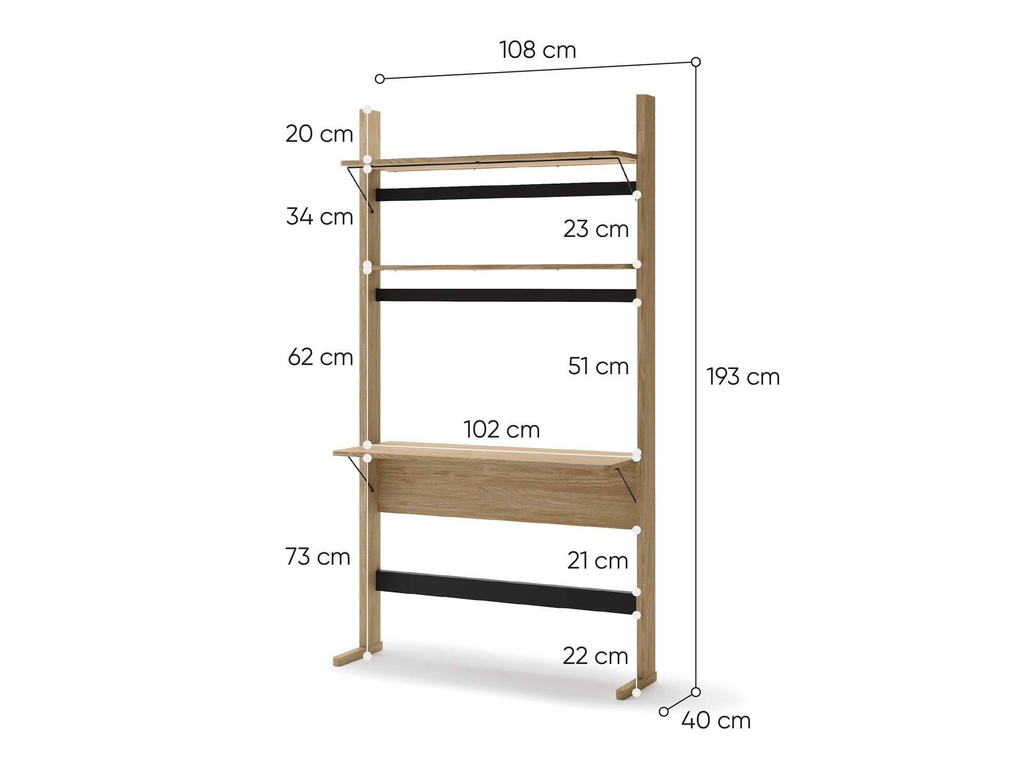Íróasztal Feleliu 103