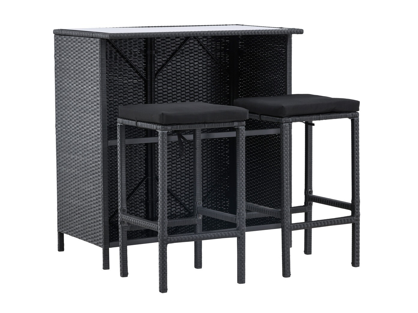 Asztal és szék garnitúra Dallas 4650