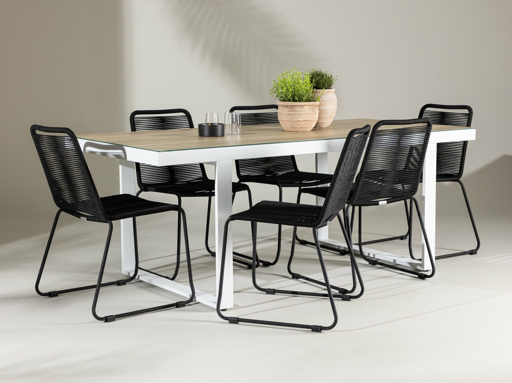 Asztal és szék garnitúra Dallas 4662