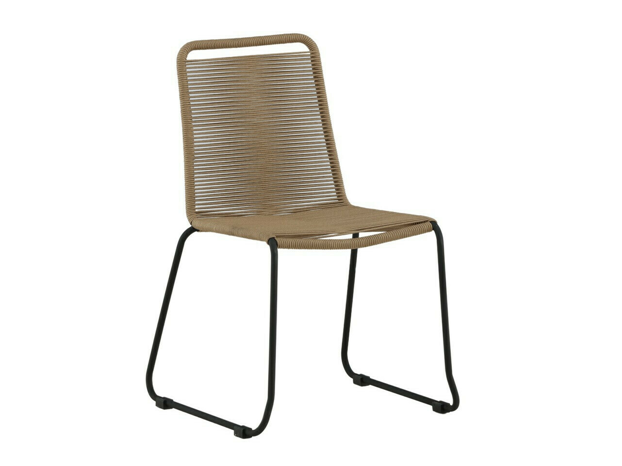 Asztal és szék garnitúra Dallas 4671 (Fekete)