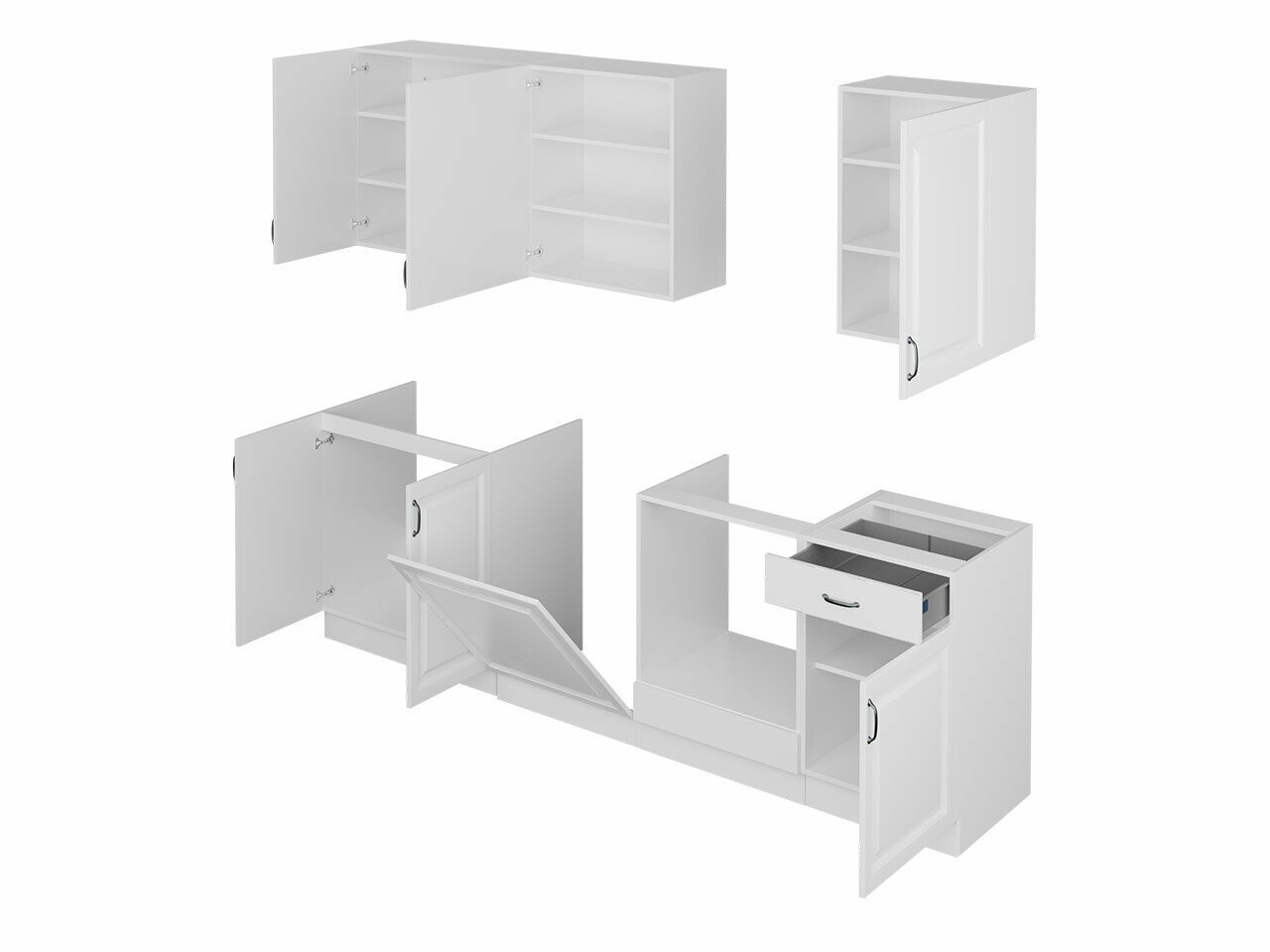 Moduláris konyha szett Retro Grey 150