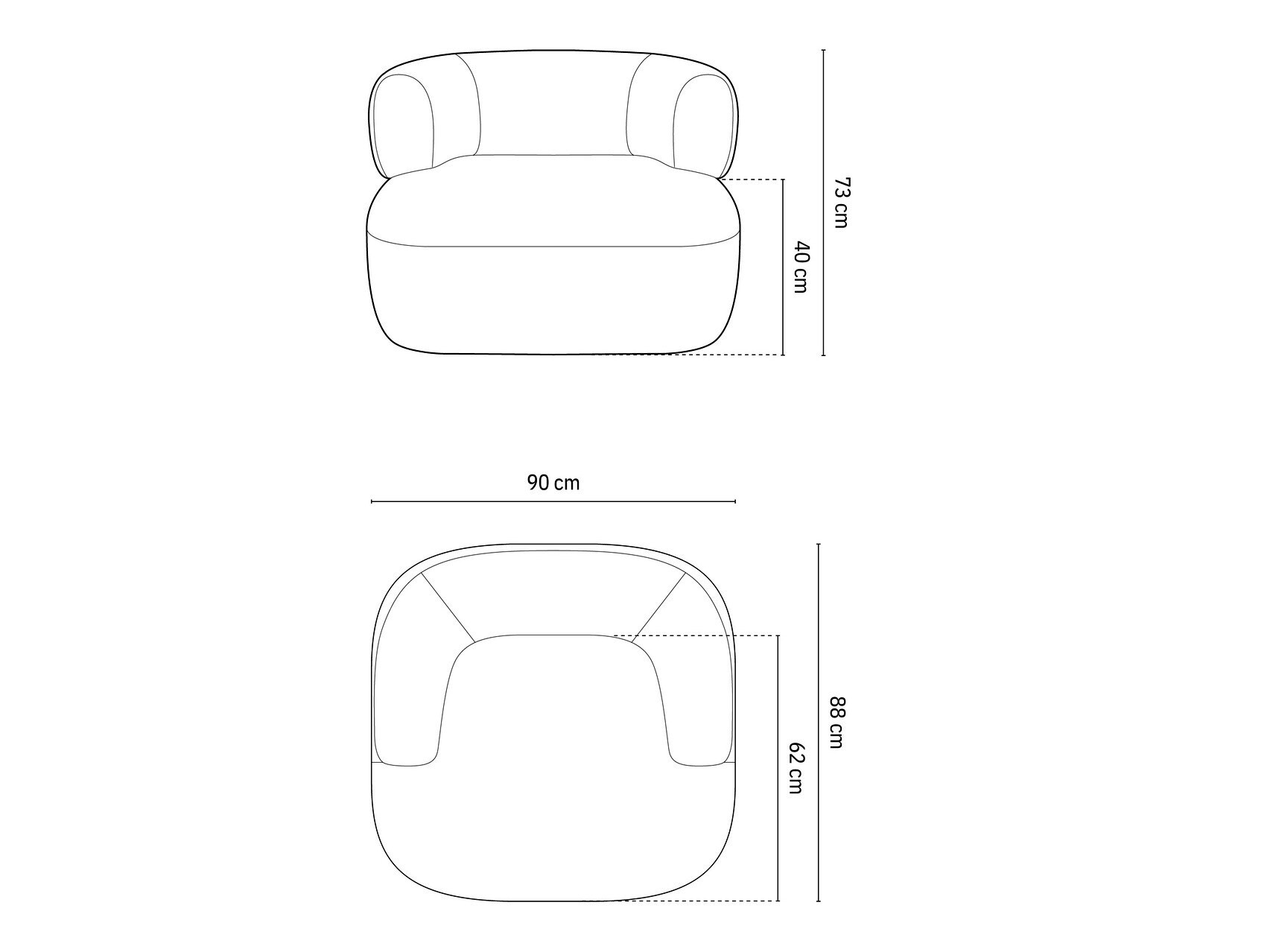 Fotel Beckley 117 (Perfect Harmony 77)
