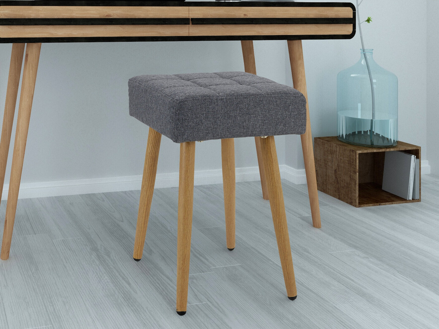 Ülőke Denton 1296 (Antracit + Tölgy)