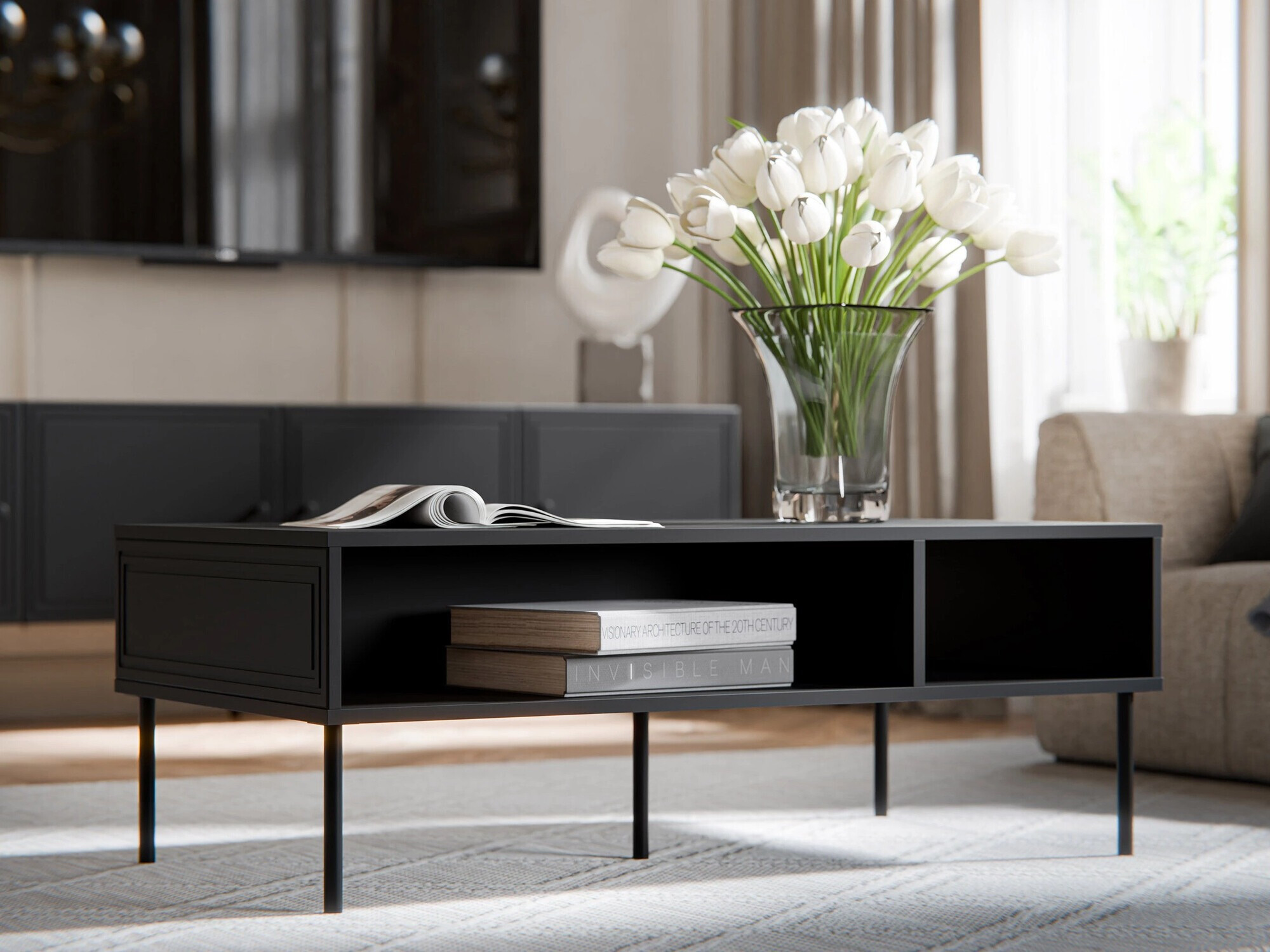 Dohányzóasztal SH8740 sérült csomagolással