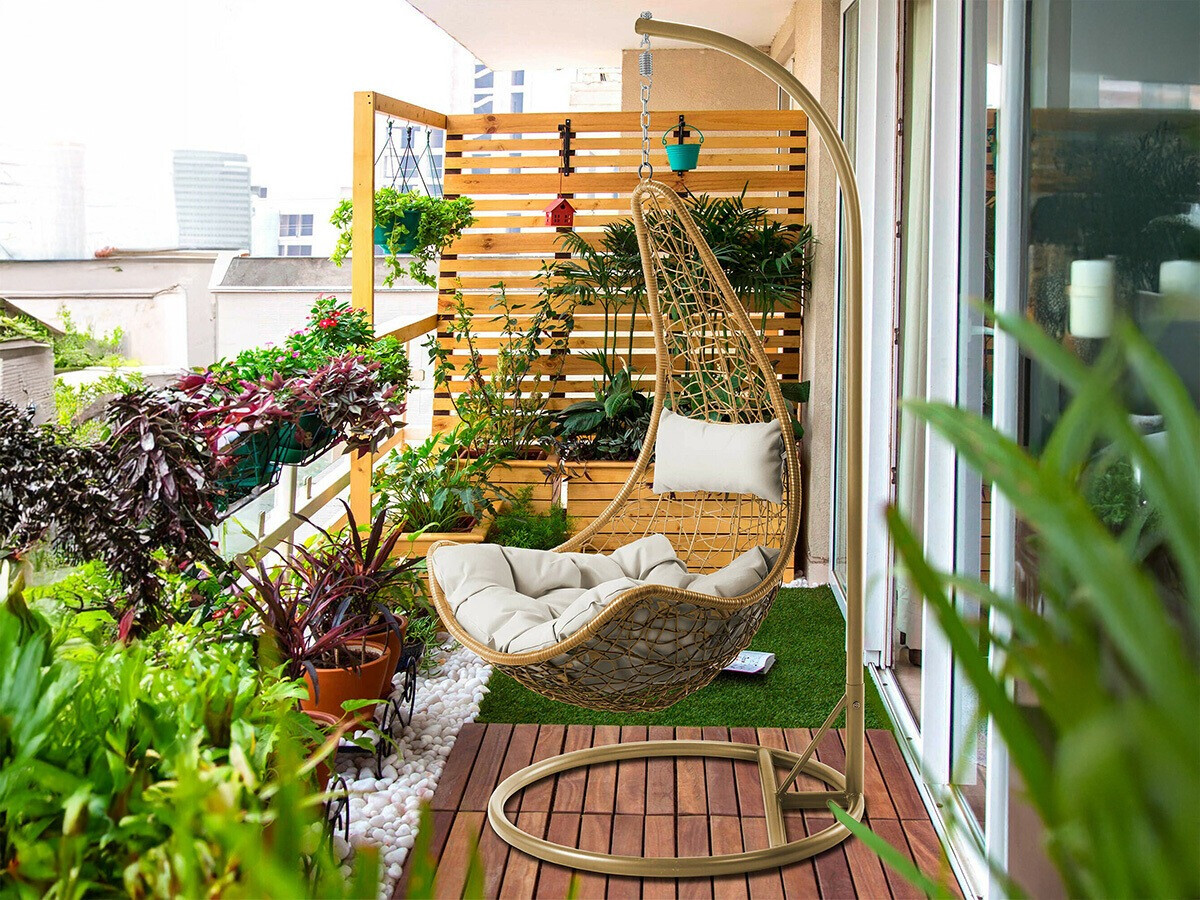 Függőszék Comfivo 313 (Barna + Bézs)