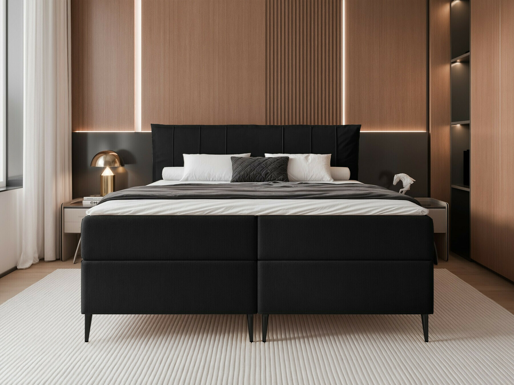 Kontinentális ágy Martinez 105 (Magic Velvet 2219)