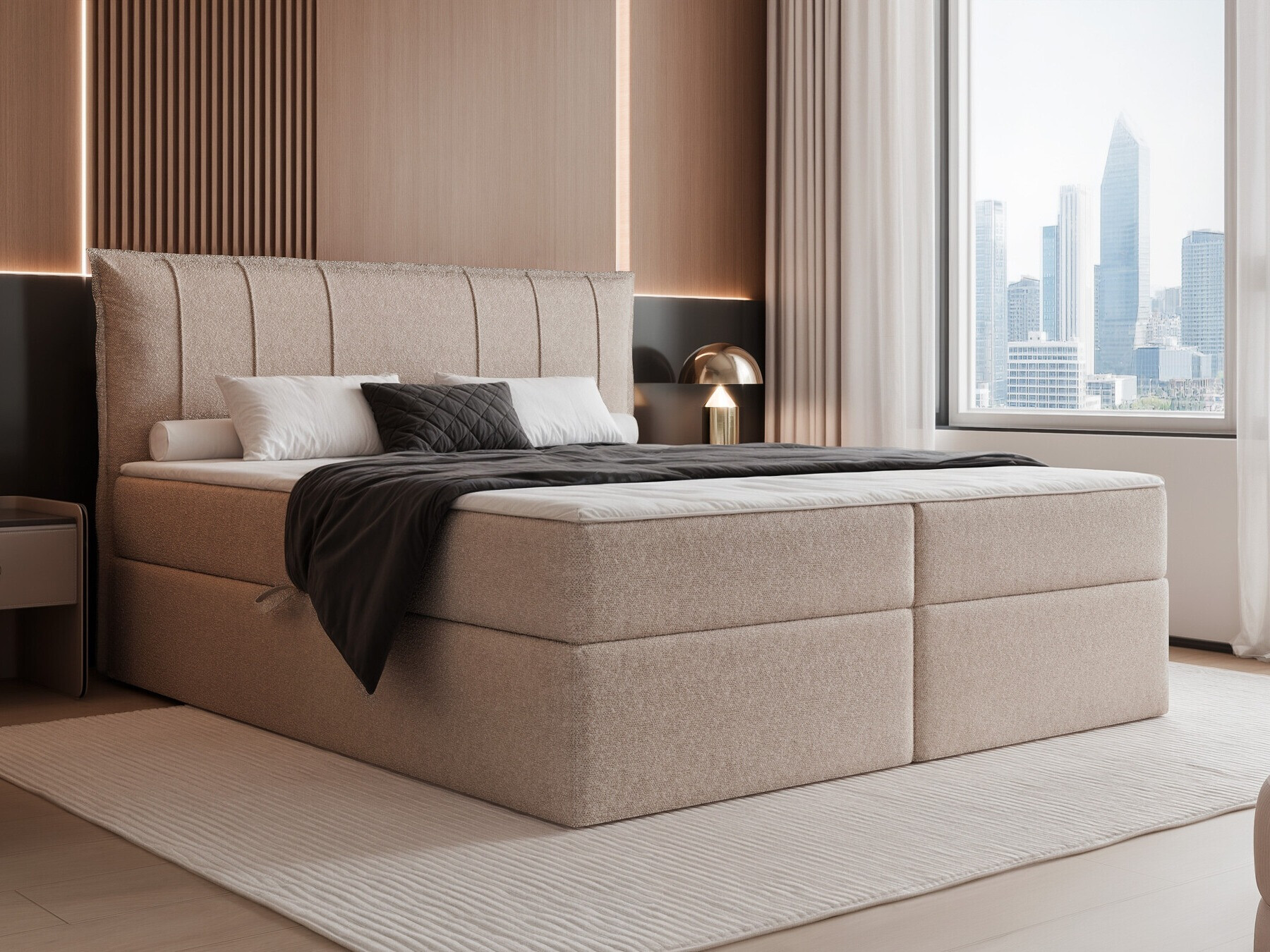 Kontinentális ágy Martinez 107 (Legend 03)