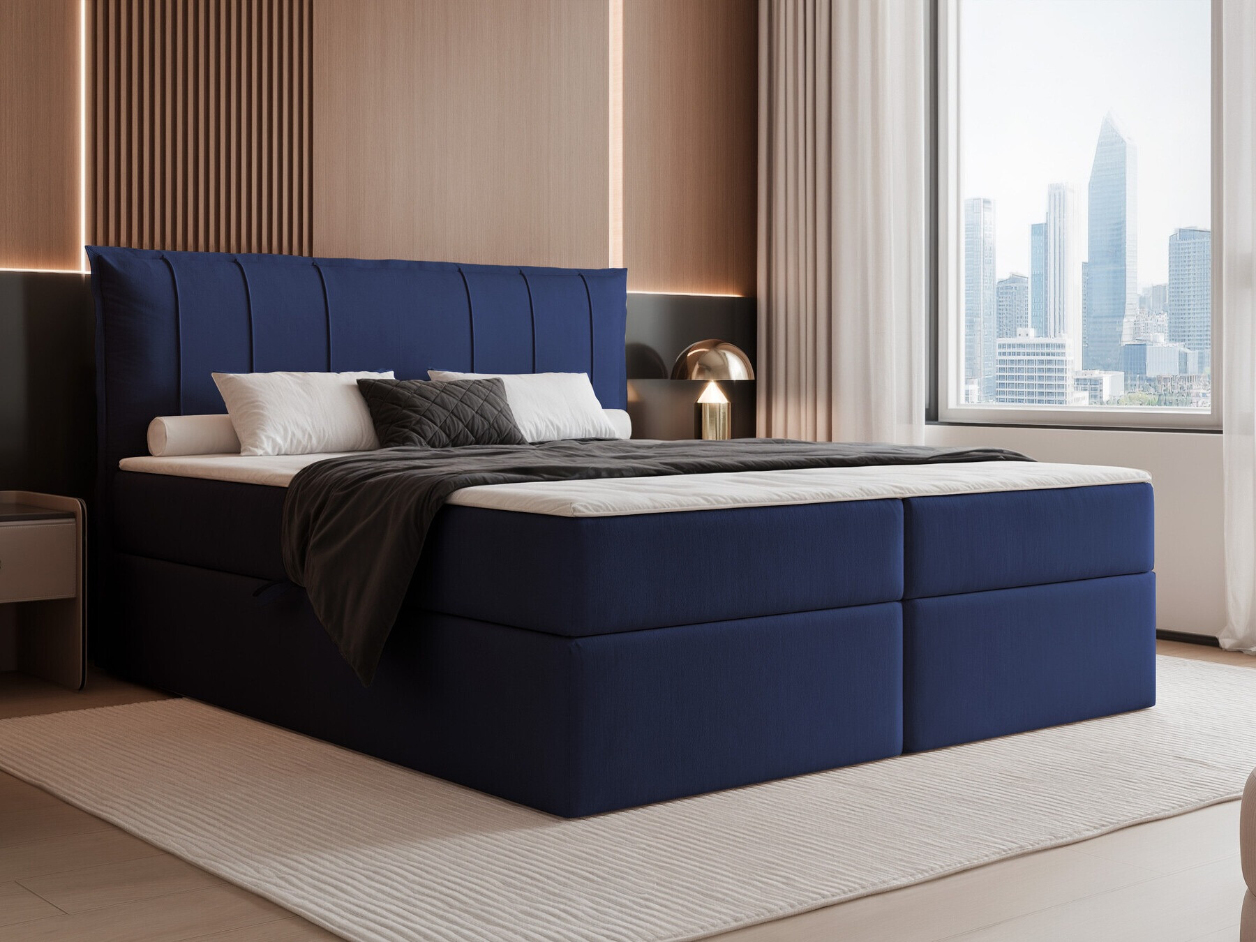 Kontinentális ágy Martinez 107 (Magic Velvet 2216)