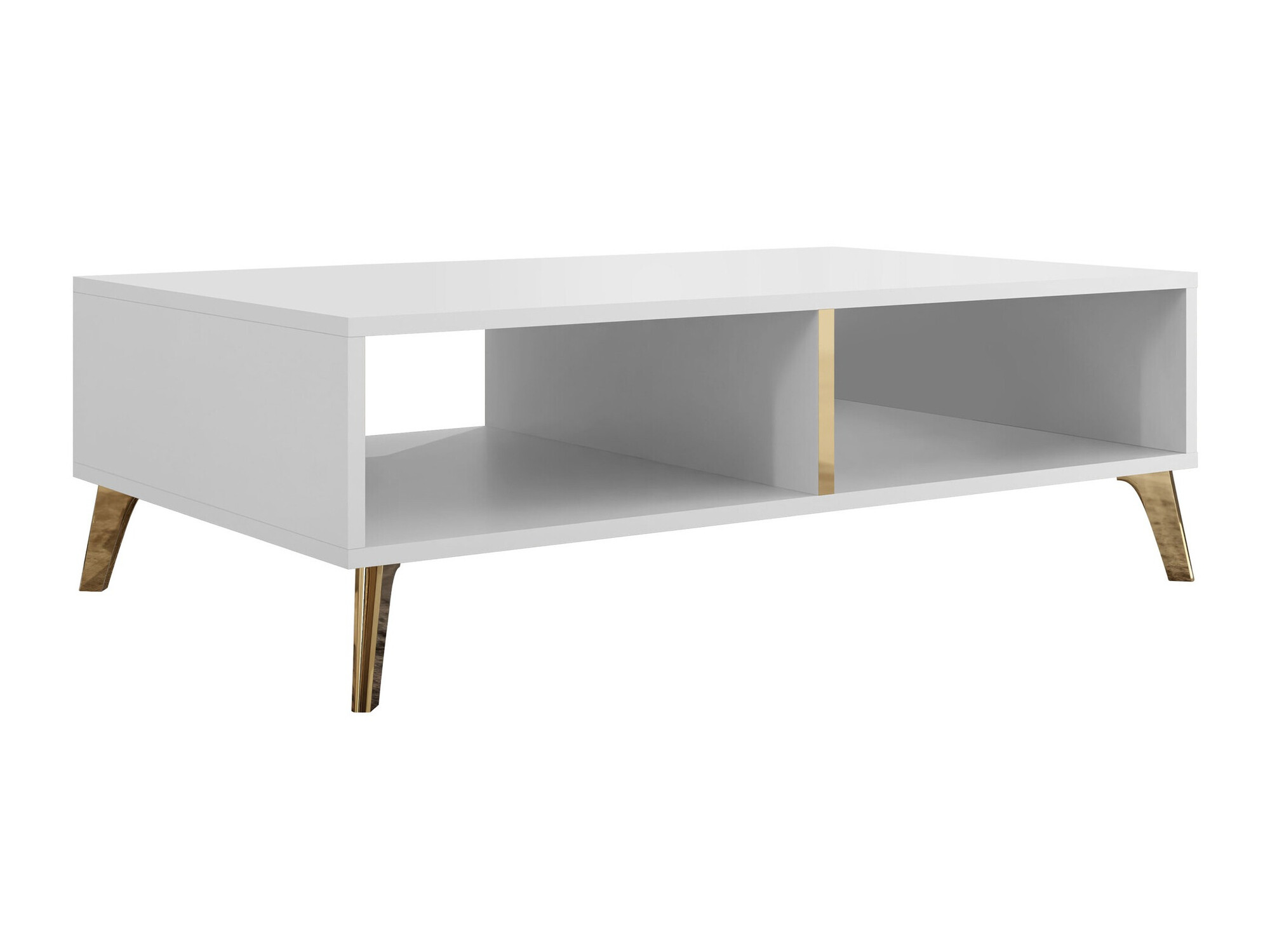 Nappali szett Teslomo 102 (Fehér + Fényes fehér)