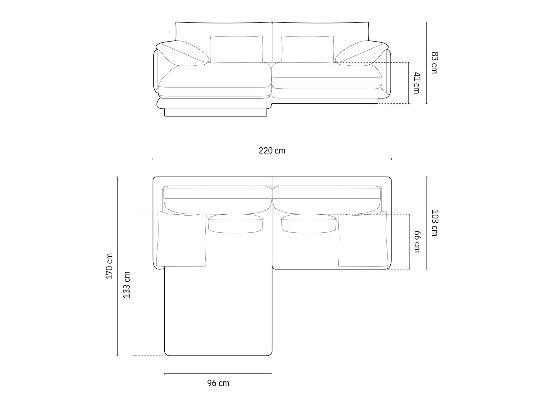 Sarokkanapé Vernovu 103 (Casino Ebony)