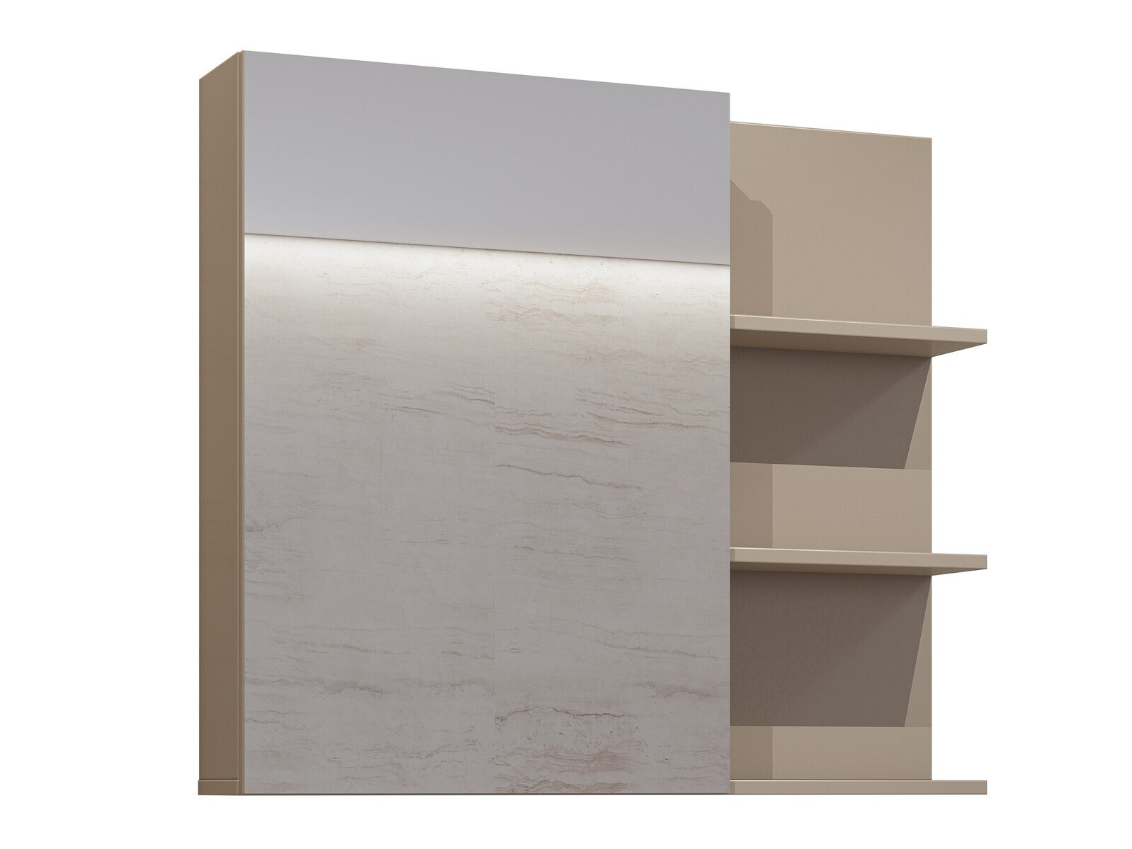 Fürdőszoba tükörszekrény Tecavu 102 (Congo)