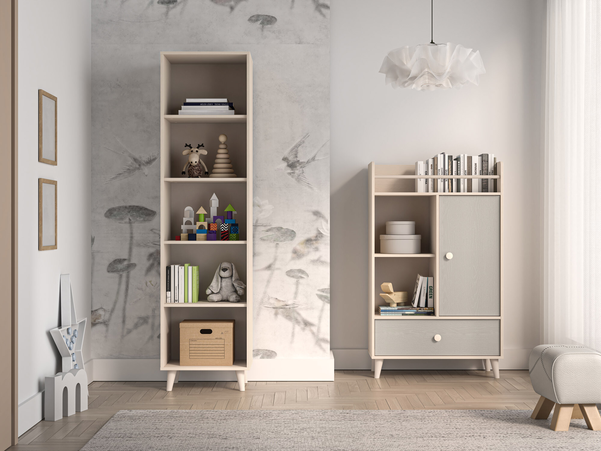 Könyvespolc Tortoli 102