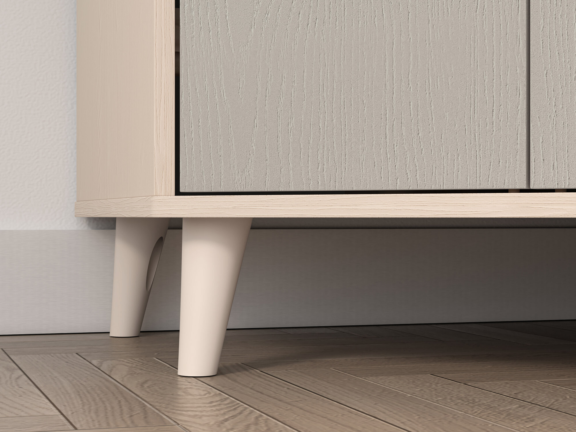 Sarokszekrény Tortoli 100 (Szürke)