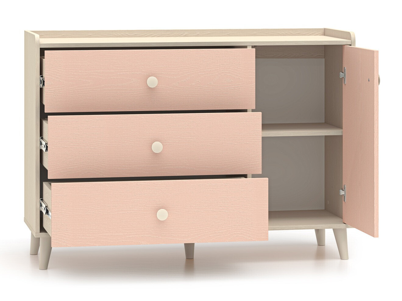 Komód Tortoli 104 (Rózsaszín)