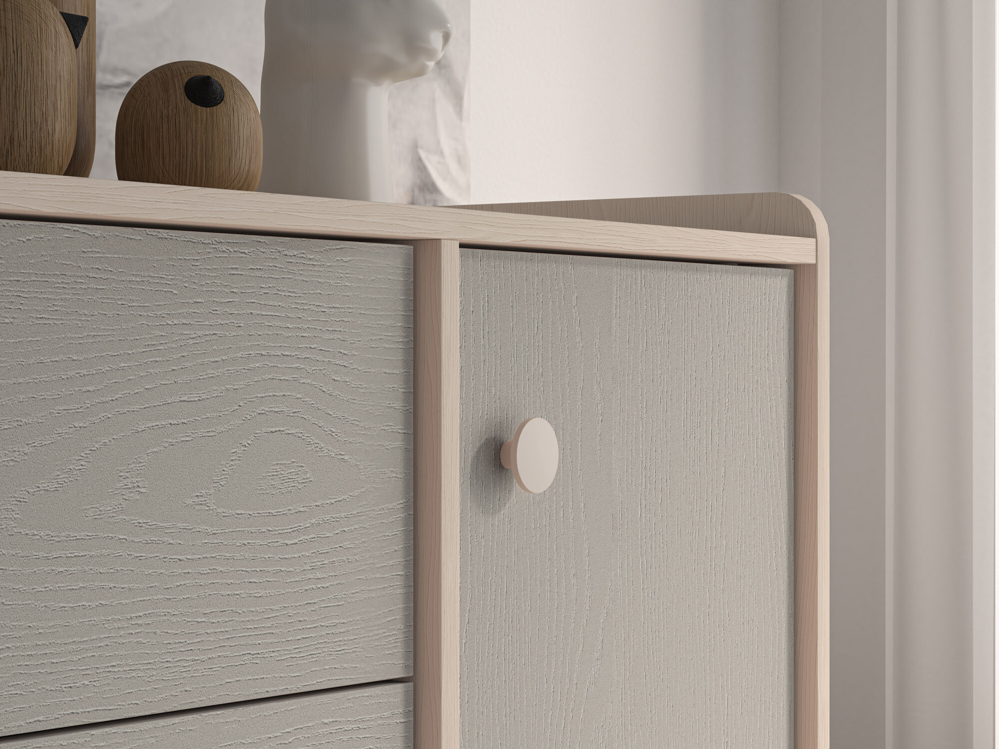 Komód Tortoli 104 (Szürke)