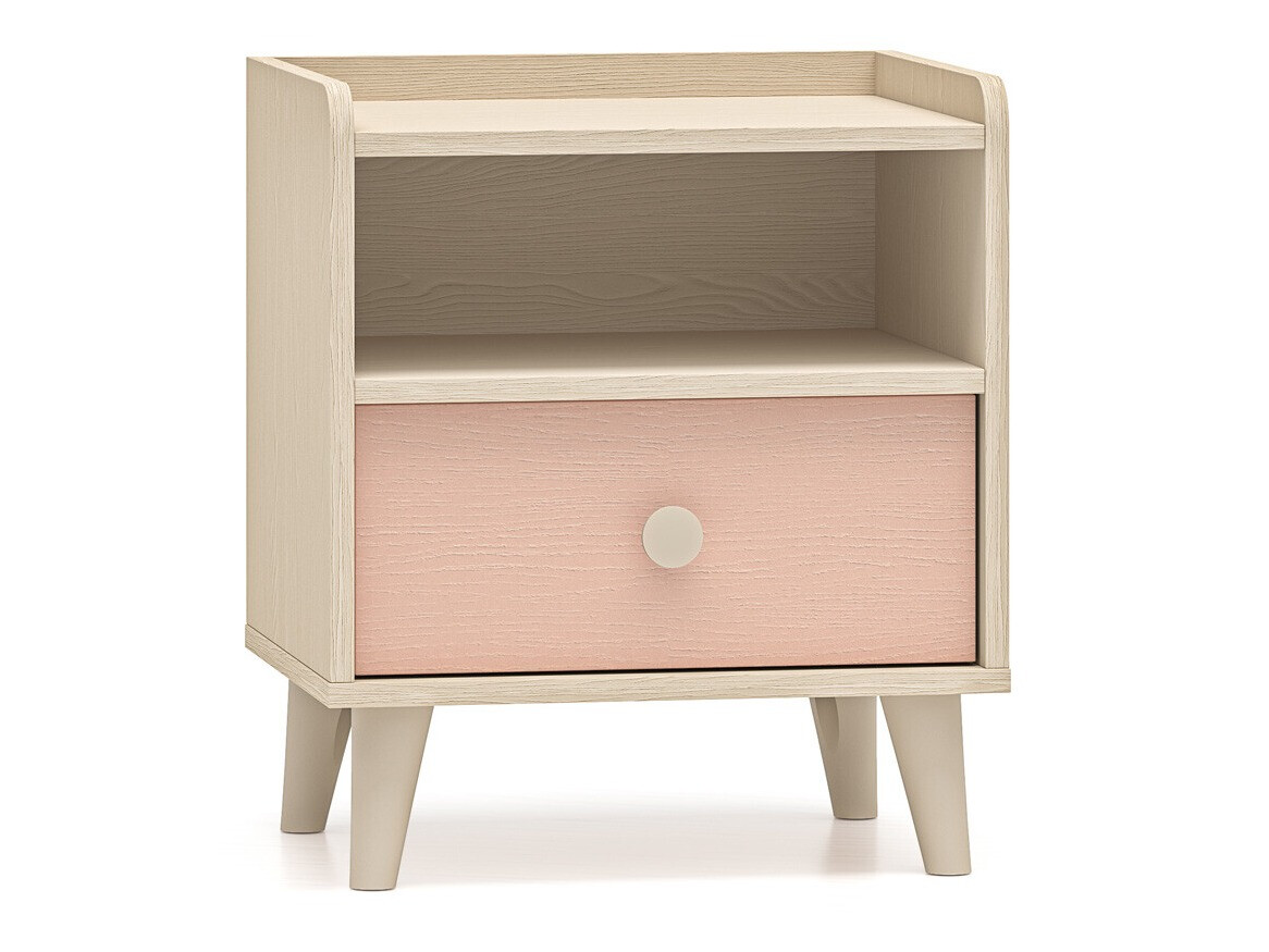 Éjjeliszekrény Tortoli 108 (Rózsaszín)
