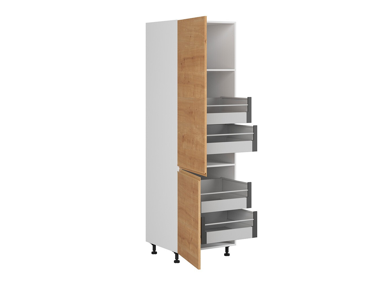 Moduláris szekrény ajtókkal Soli Oak 112