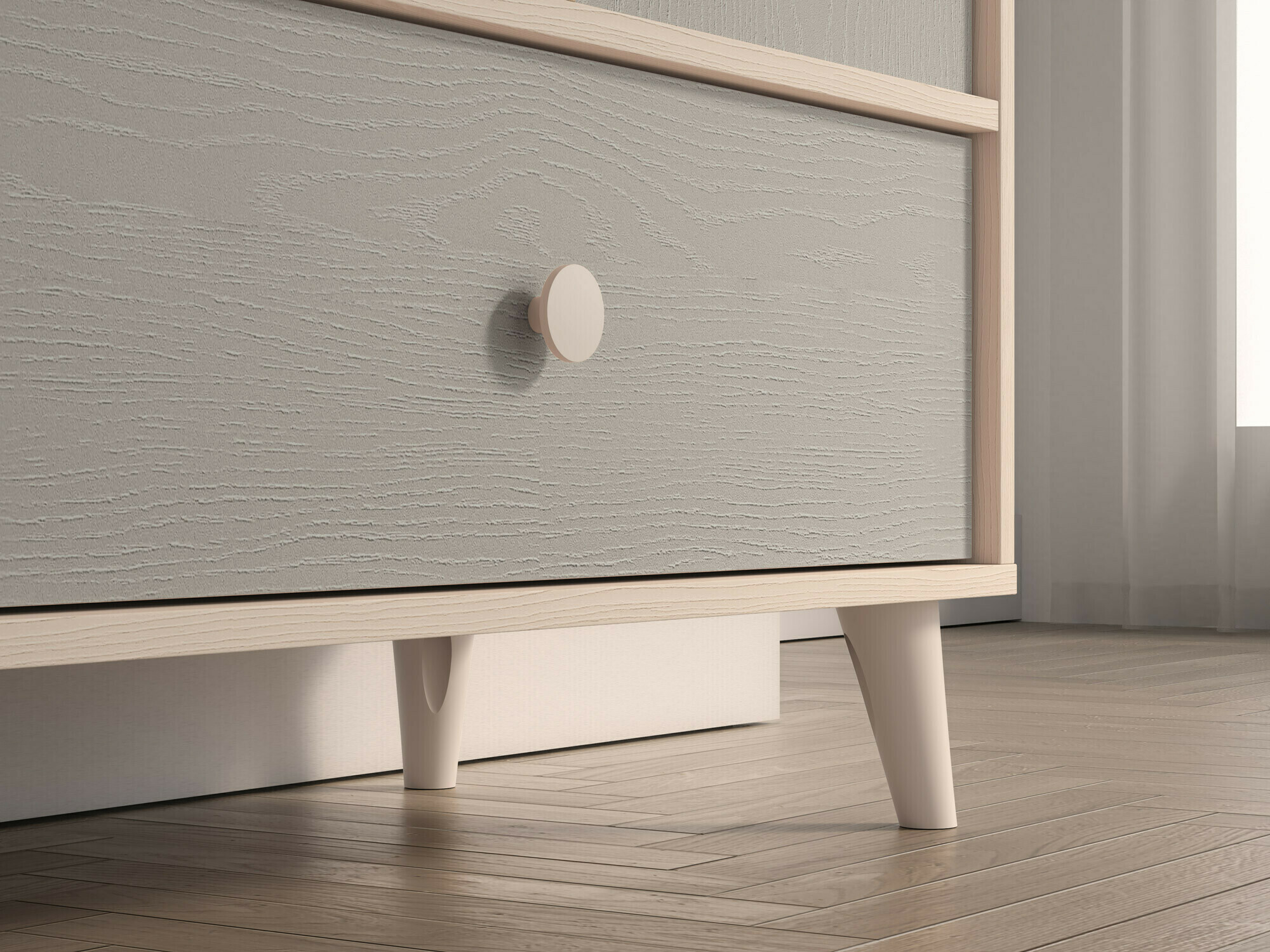 Gyerekszoba garnitúra Tortoli 115 (Szürke)