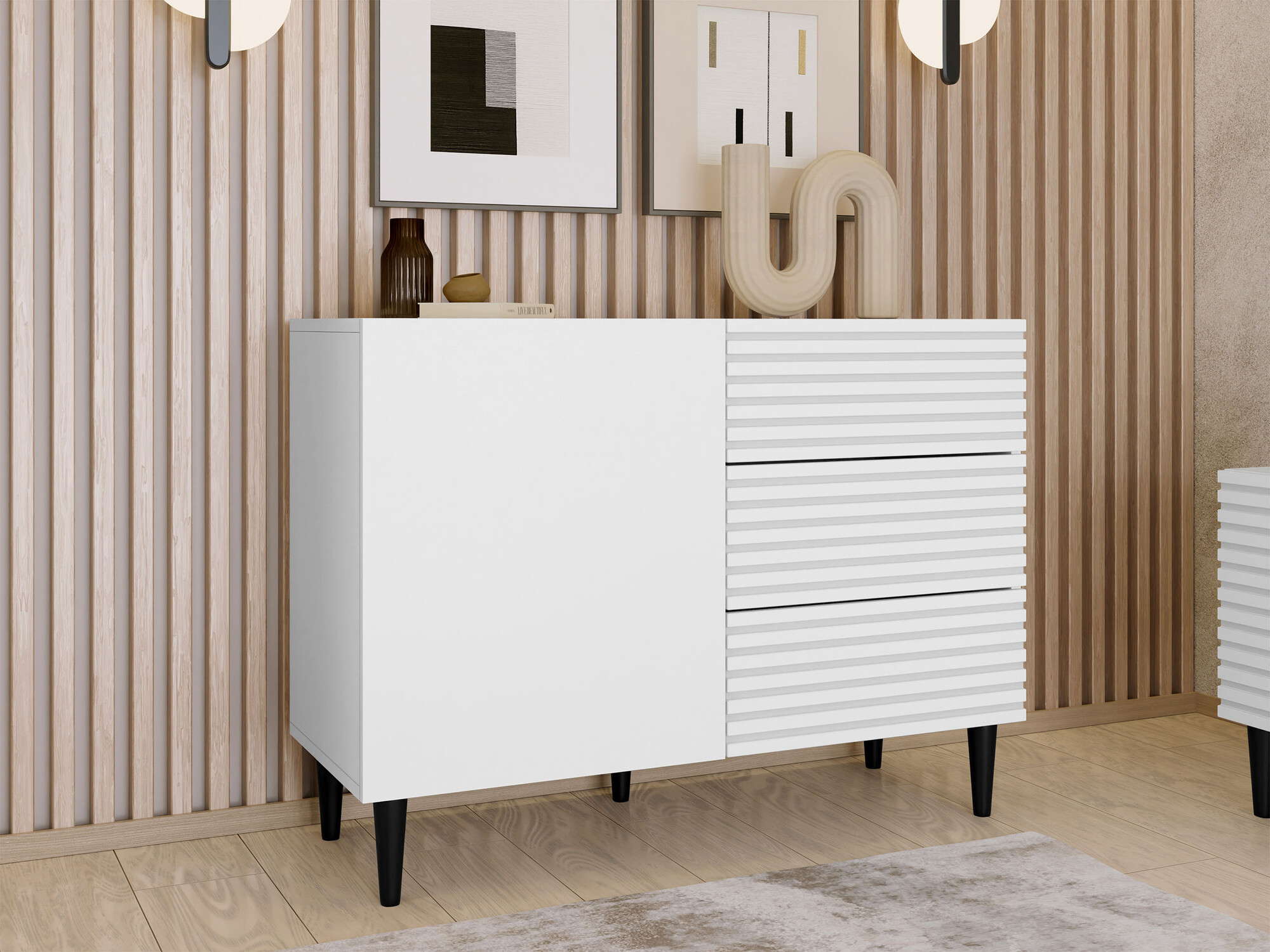 Komód Comfivo Mavmono 100 (Fehér)