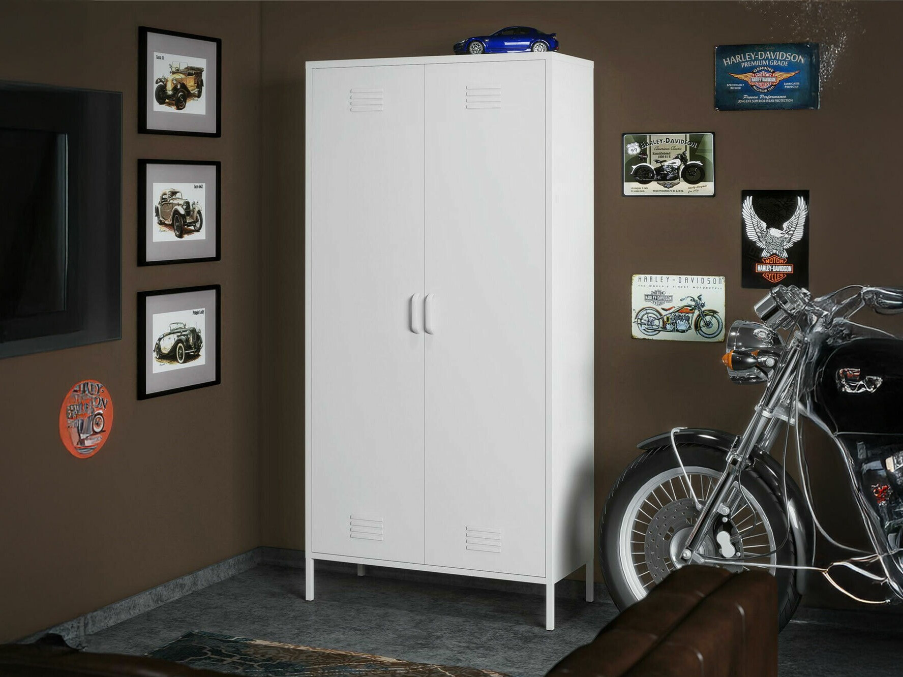 Könyvespolc Ophfere 102 (Fehér)