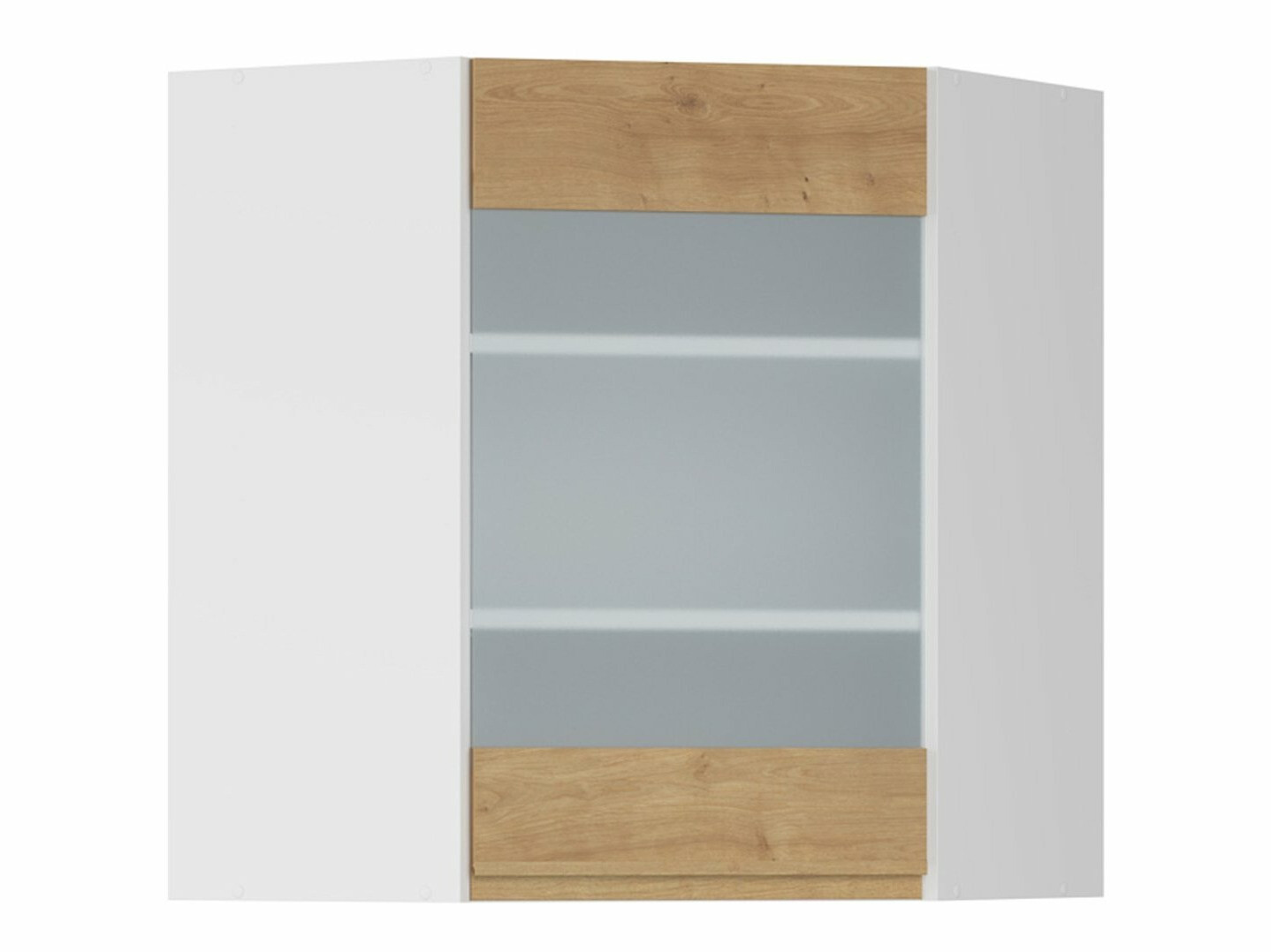 Moduláris fali sarokszekrény Soli Oak 153