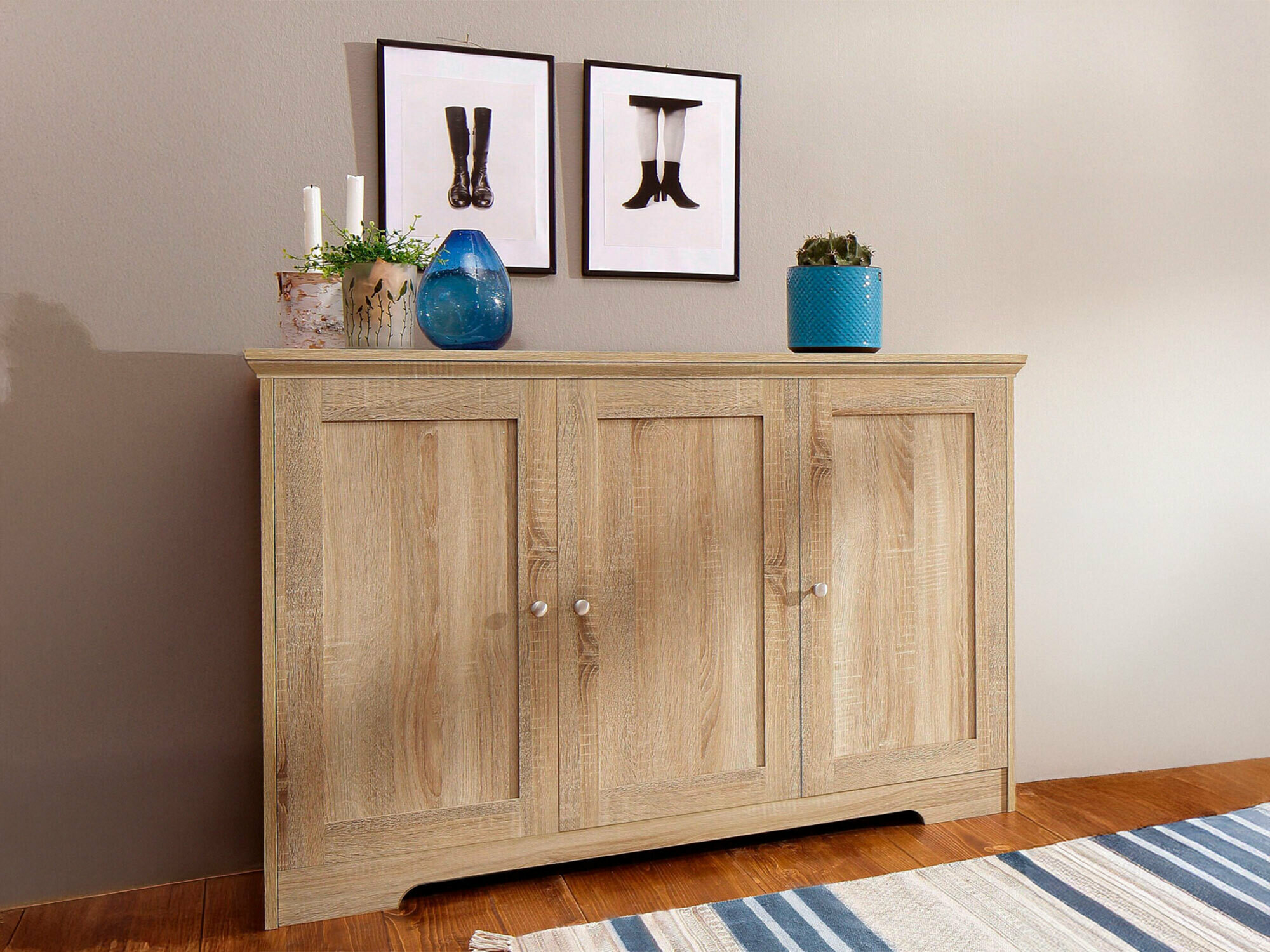 Szekrény Odemela 103 (Világos tölgy)