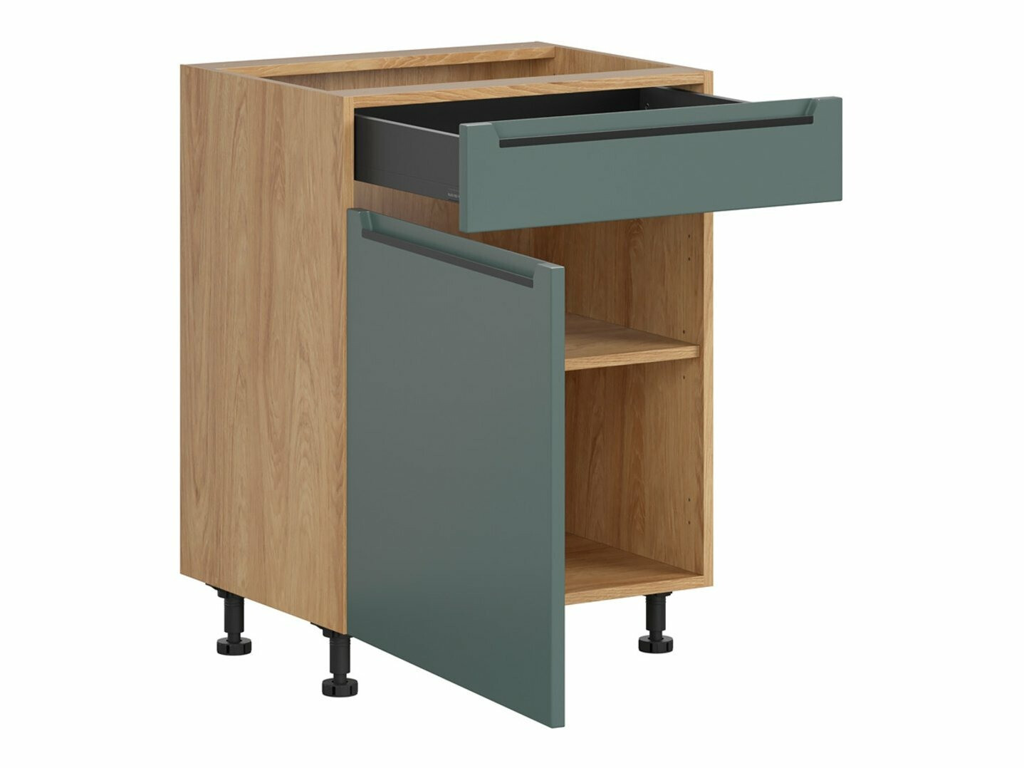 Moduláris szekrény fiókkal és ajtókkal Riso Green 105