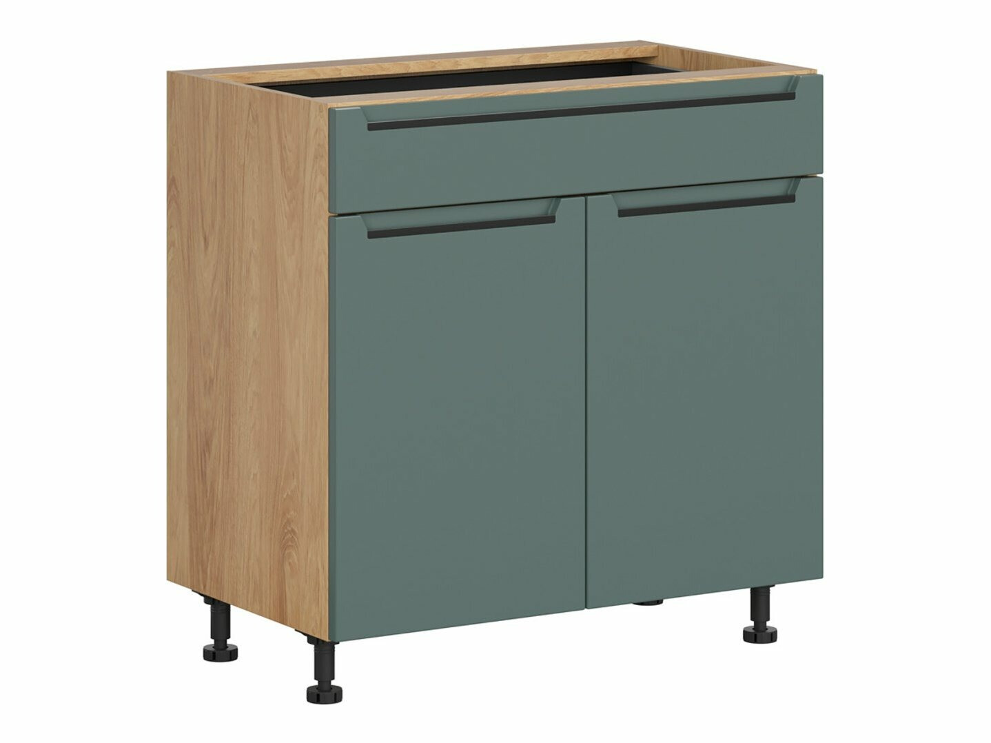 Moduláris szekrény fiókkal és ajtókkal Riso Green 106