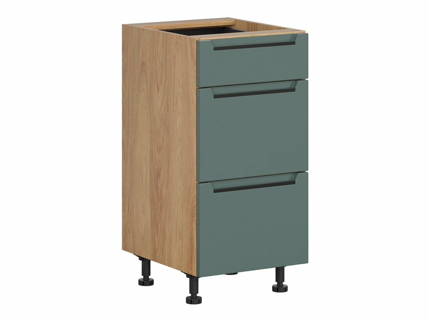 Moduláris szekrény fiókokkal Riso Green 109