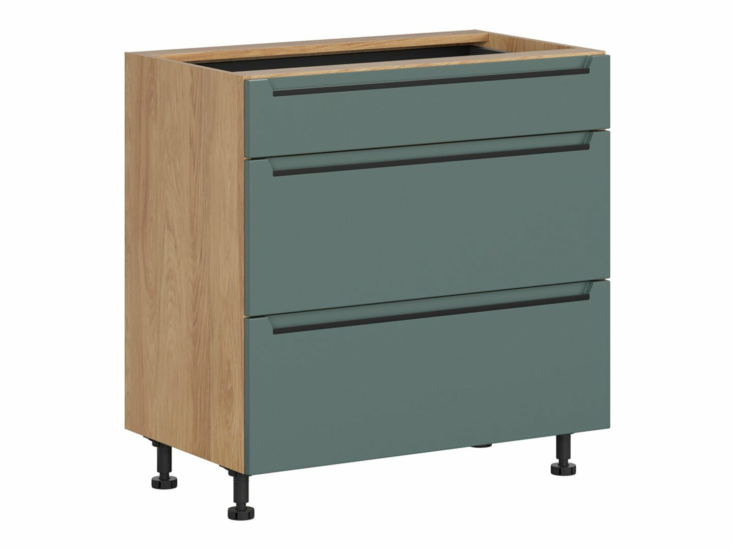 Moduláris szekrény fiókokkal Riso Green 111